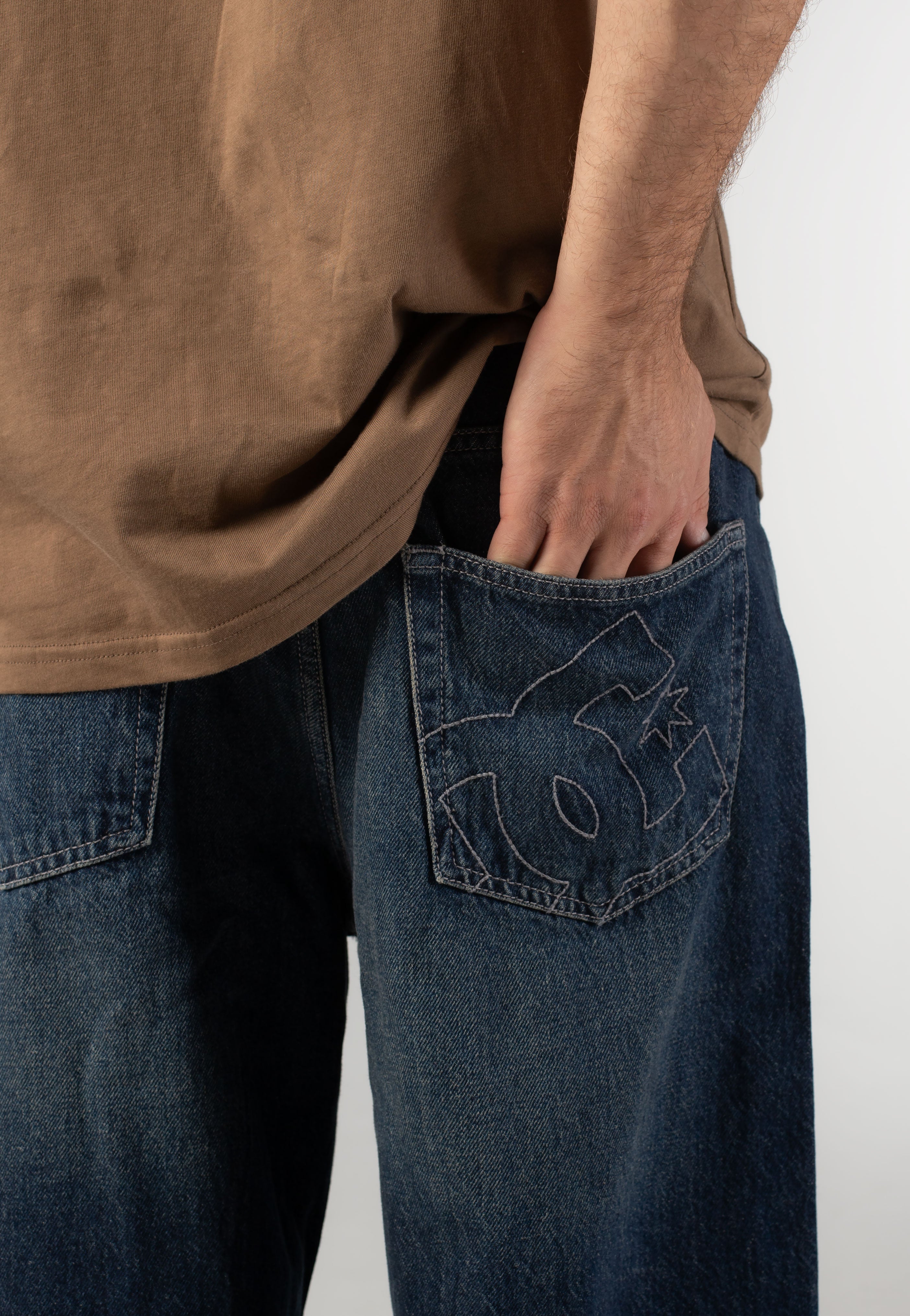 DC - Worker Baggy Double That Dark Denim - Jeans | Men-Image