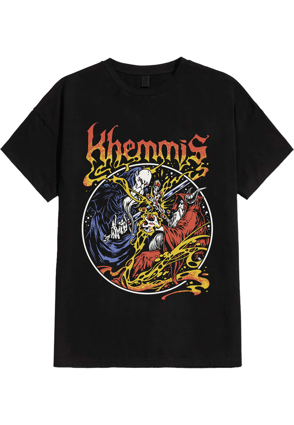 Khemmis - Duelling WIzzards - T-Shirt | Neutral-Image