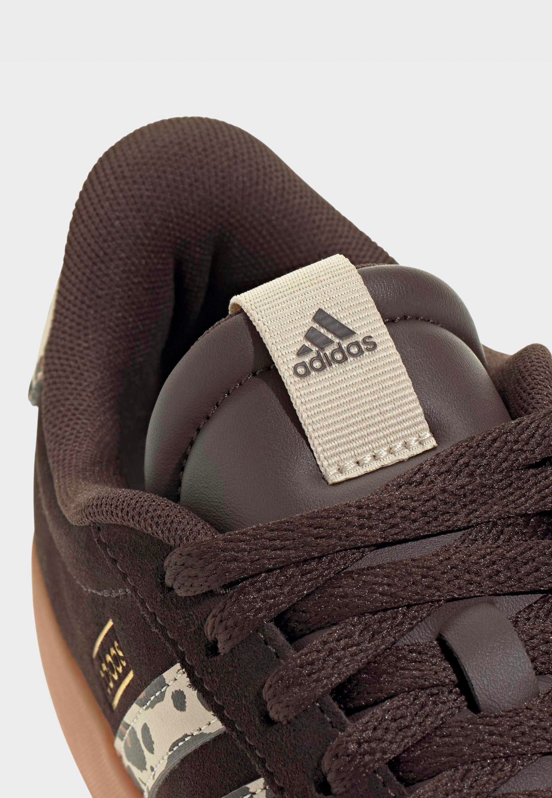 Adidas - Vl Court 3.0 Aurora Coffee/Crystal Linen/Amber Gum - Girl Shoes | Women-Image