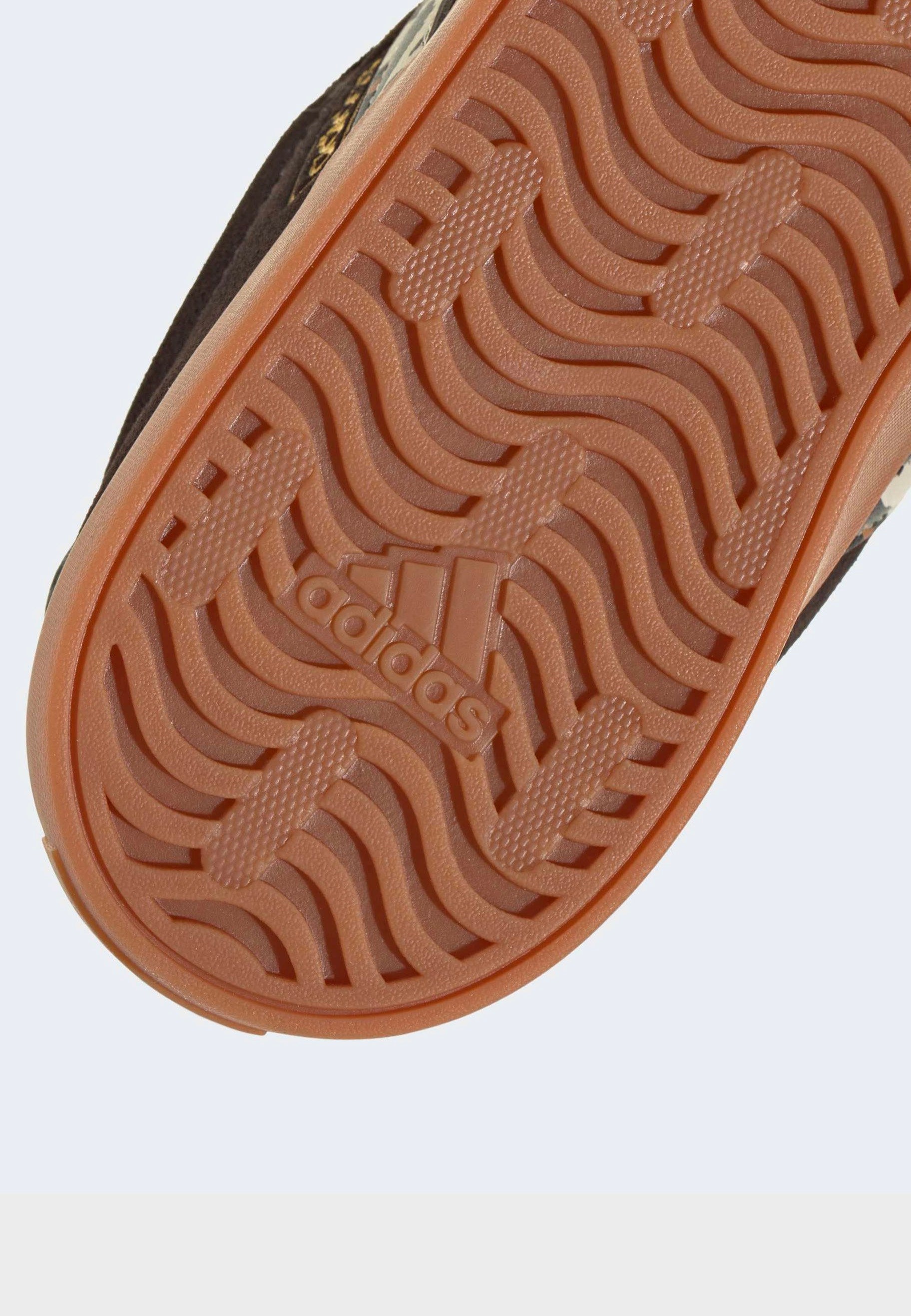 Adidas - Vl Court 3.0 Aurora Coffee/Crystal Linen/Amber Gum - Girl Shoes | Women-Image