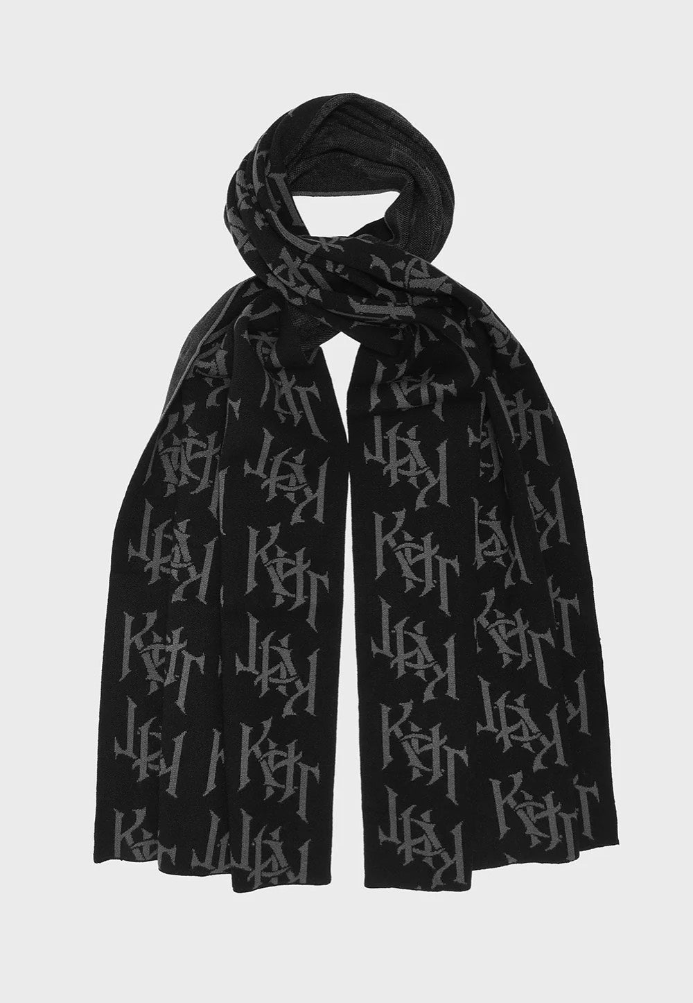 Killstar x Kihilist - Kihilist Black/Grey - Scarf | Neutral-Image