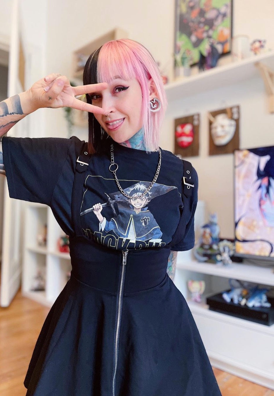 Killstar - Suspend Me Statement Black - Skirt | Women-Image