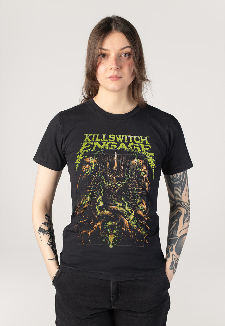 Killswitch Engage Skull Spraypaint - T-Shirt | Impericon