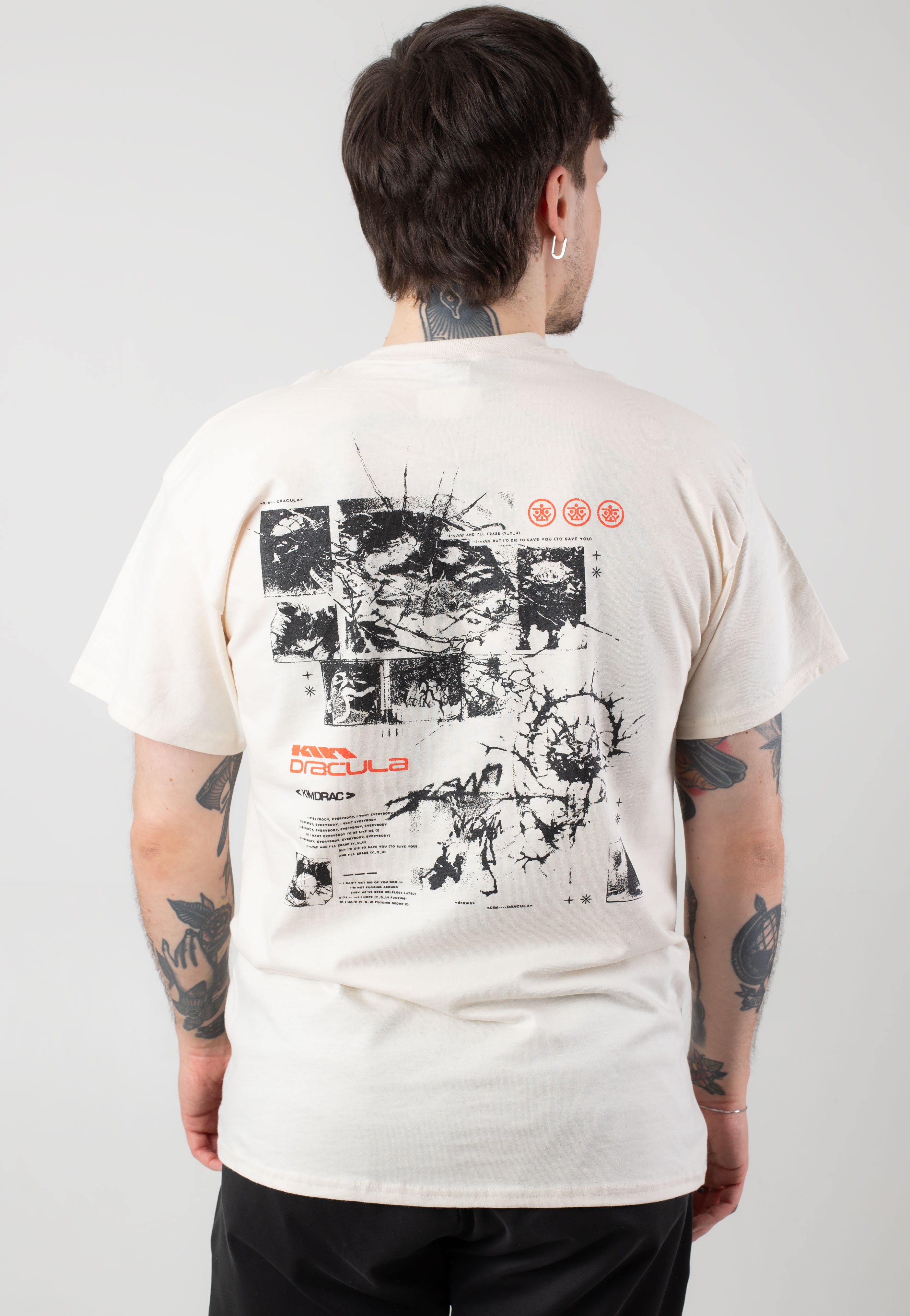 Kim Dracula - Drown Natural - T-Shirt | Men-Image