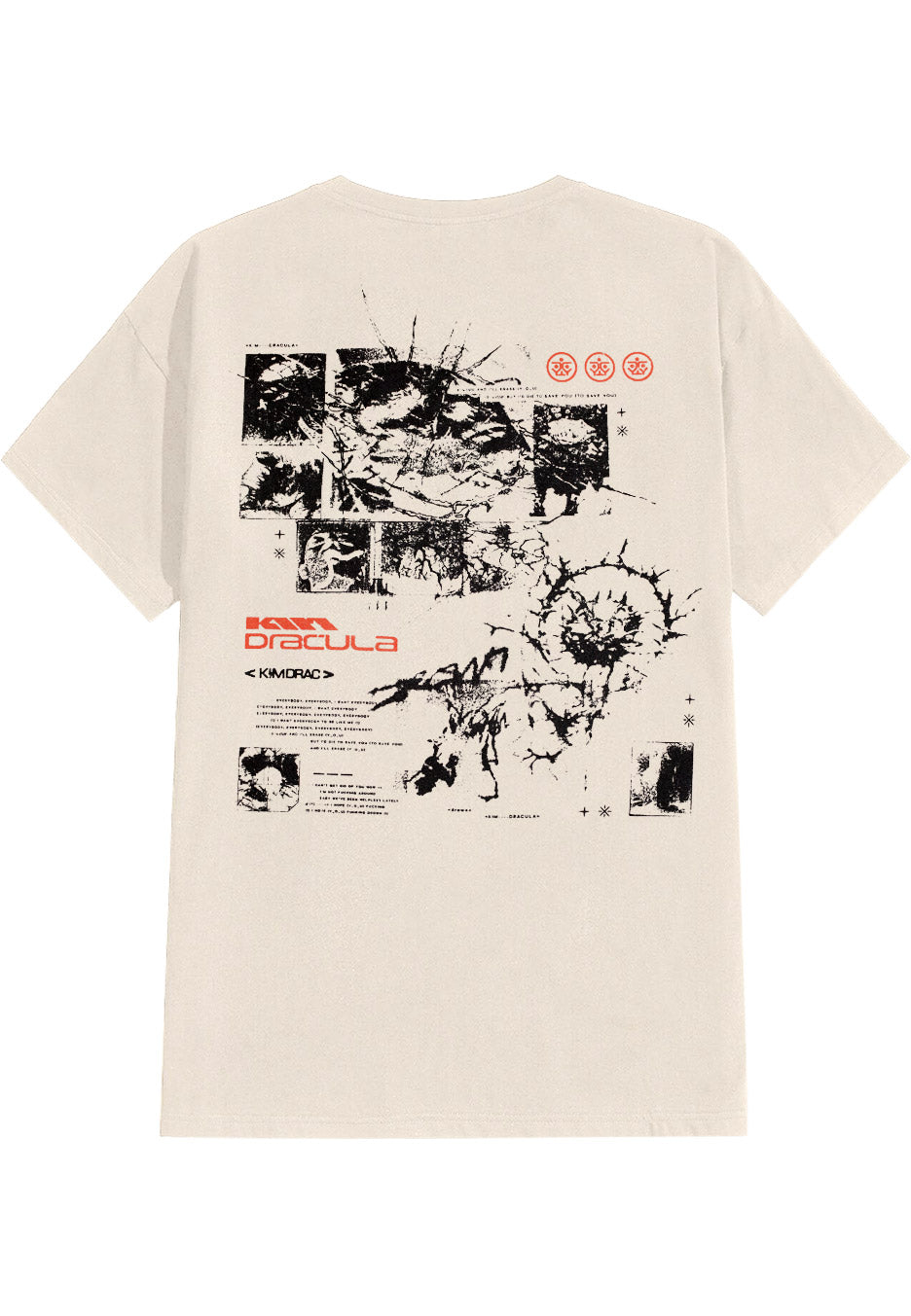 Kim Dracula - Drown Natural - T-Shirt | Neutral-Image