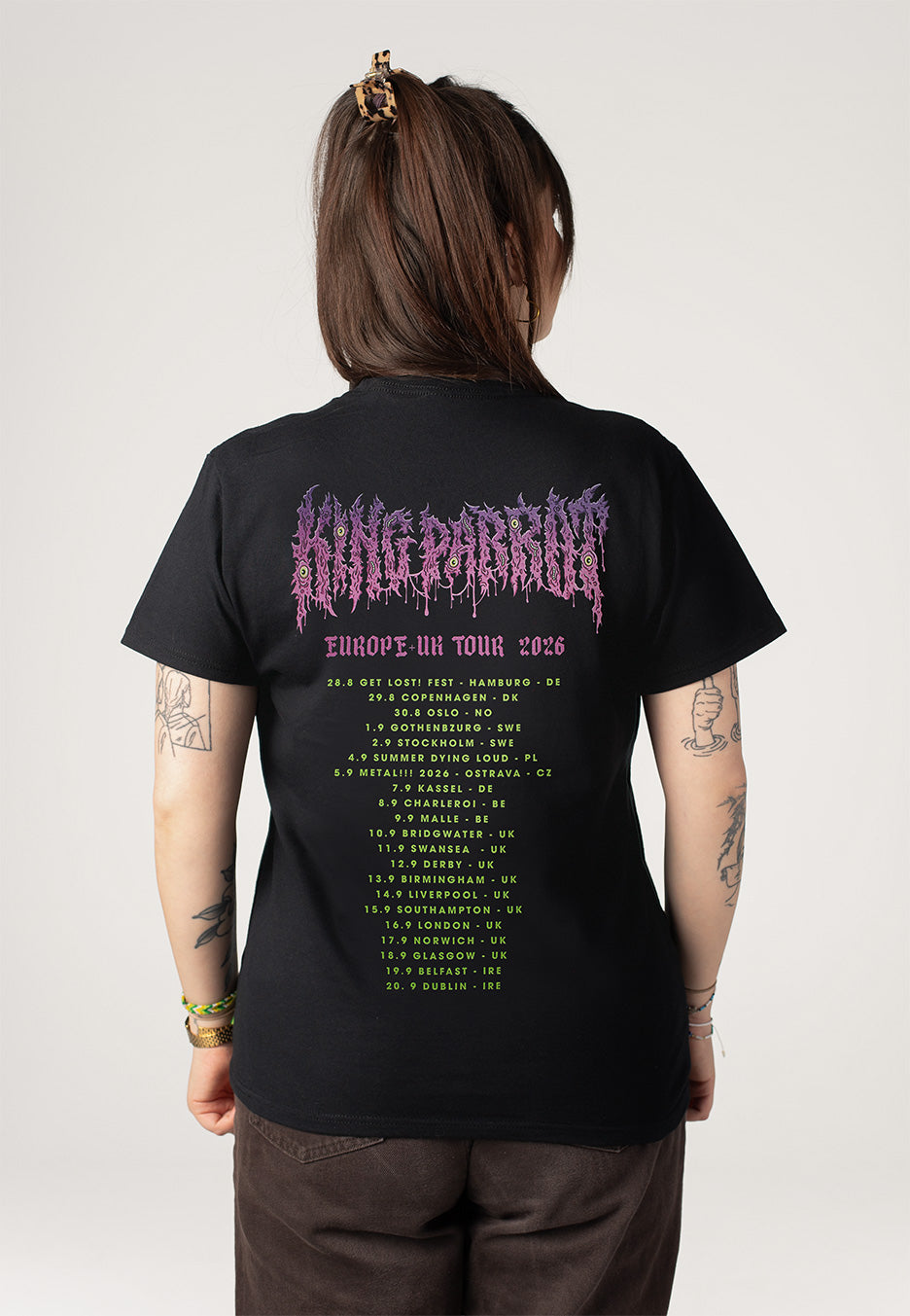 King Parrot EU Tour 2026 T-Shirt | Women-Image