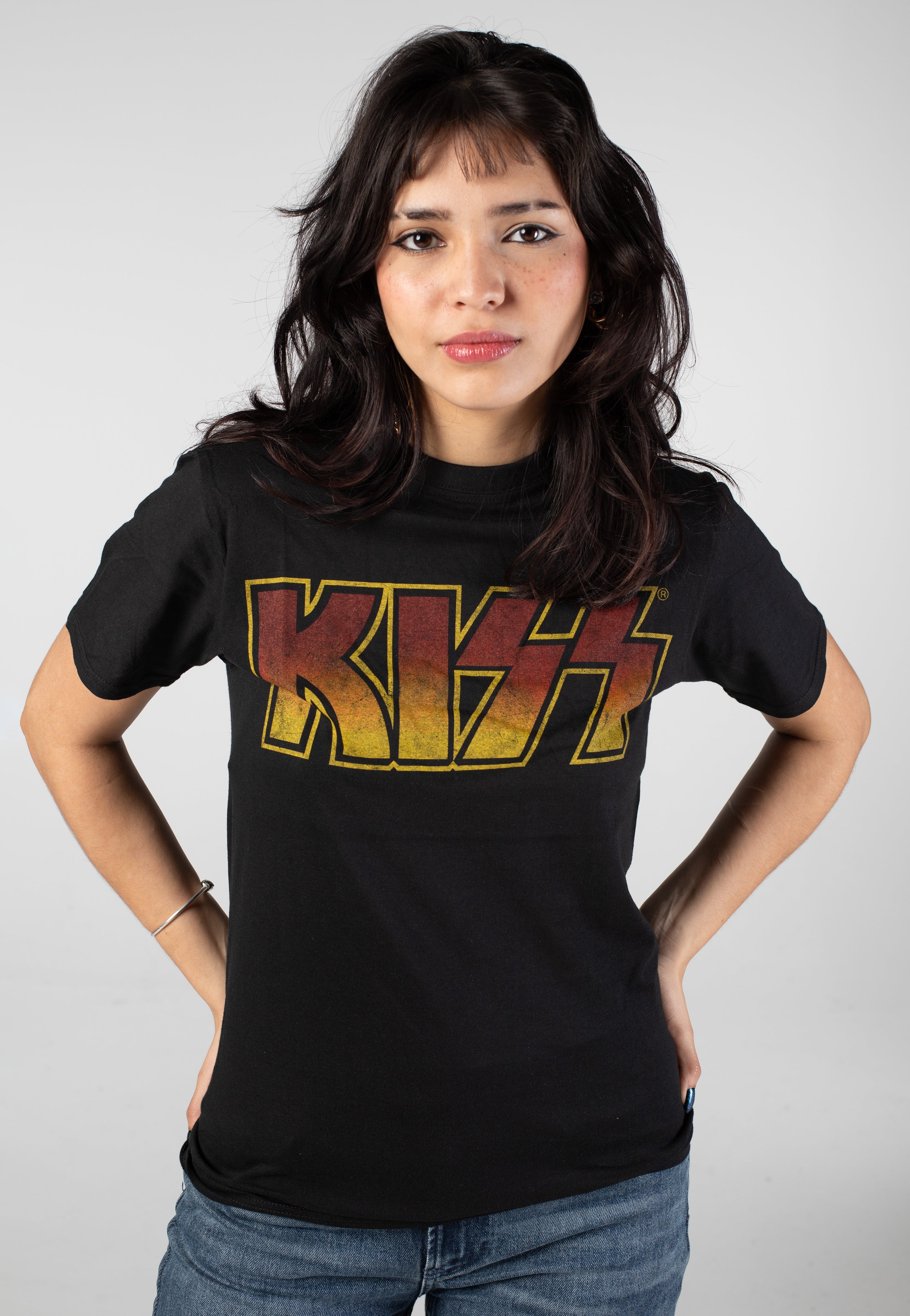 Kiss - Vintage Classic Logo - T-Shirt | Women-Image