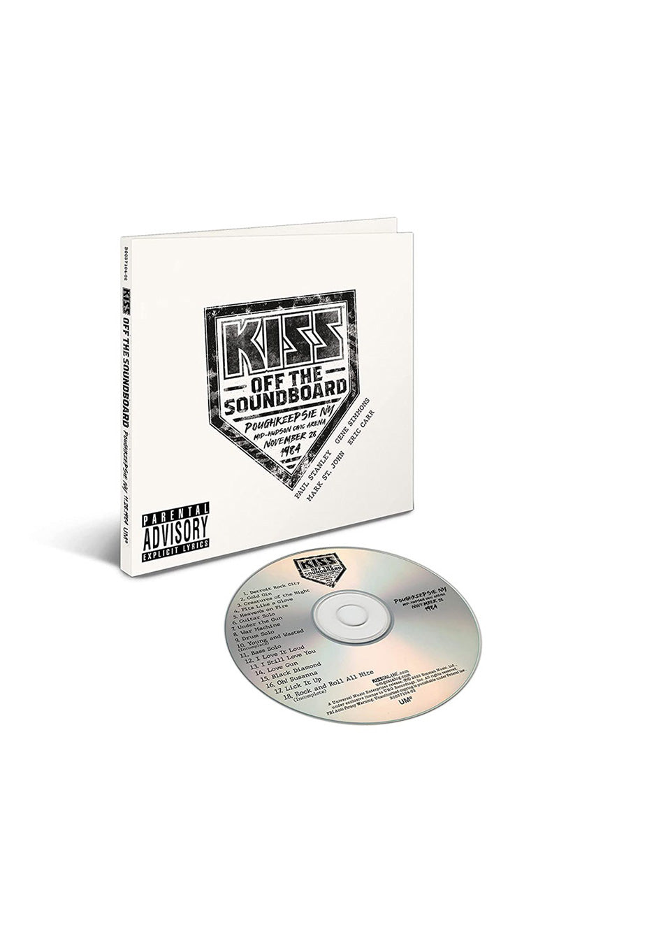 Kiss Off The Soundboard Poughkeepsie Ny 1984 CD | Neutral-Image