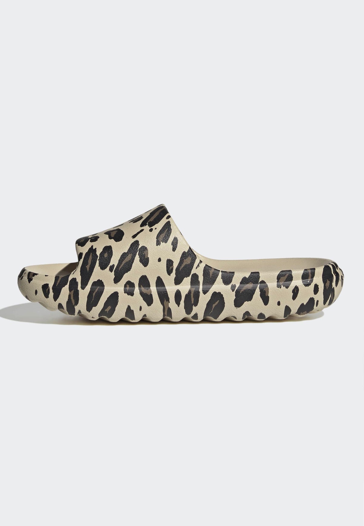 Adidas Adilette Lumia Crystal Linen/Core Black/Khaki Six Tossut | Neutral-Image