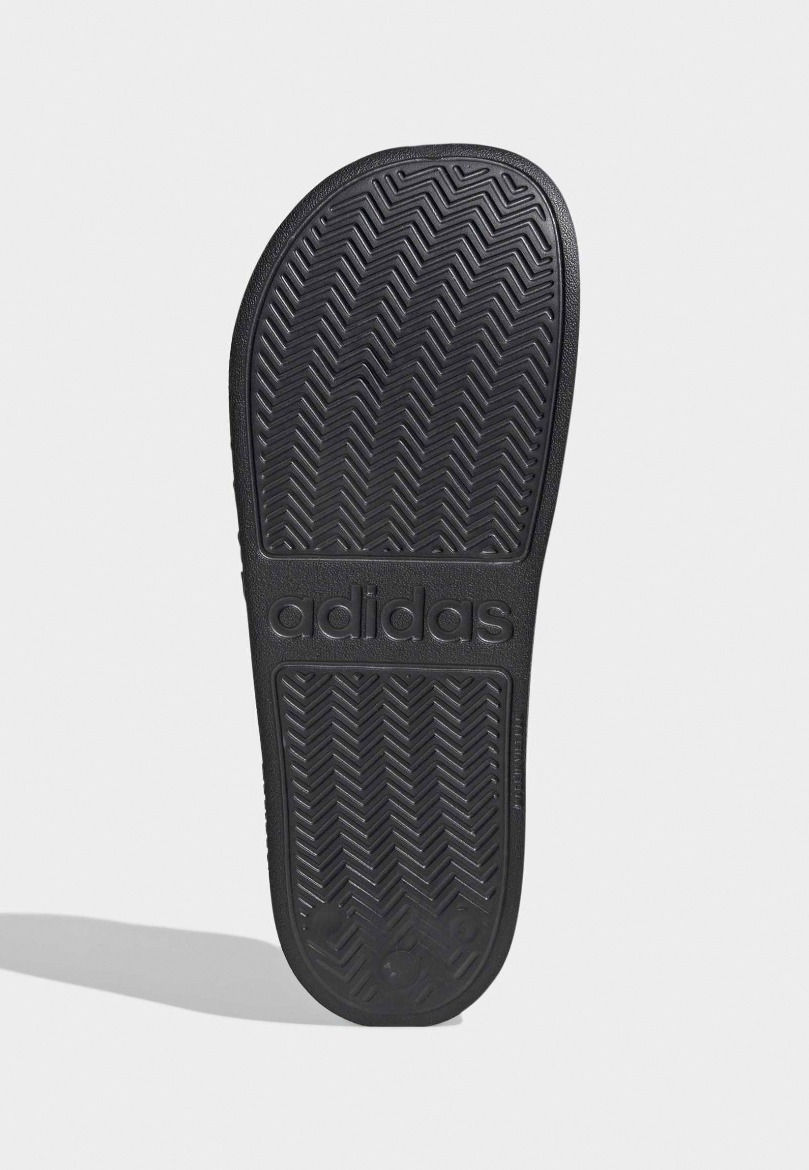 Adidas - Adilette Shower Cblack/Alumin/Tengrn - Slides | Men-Image