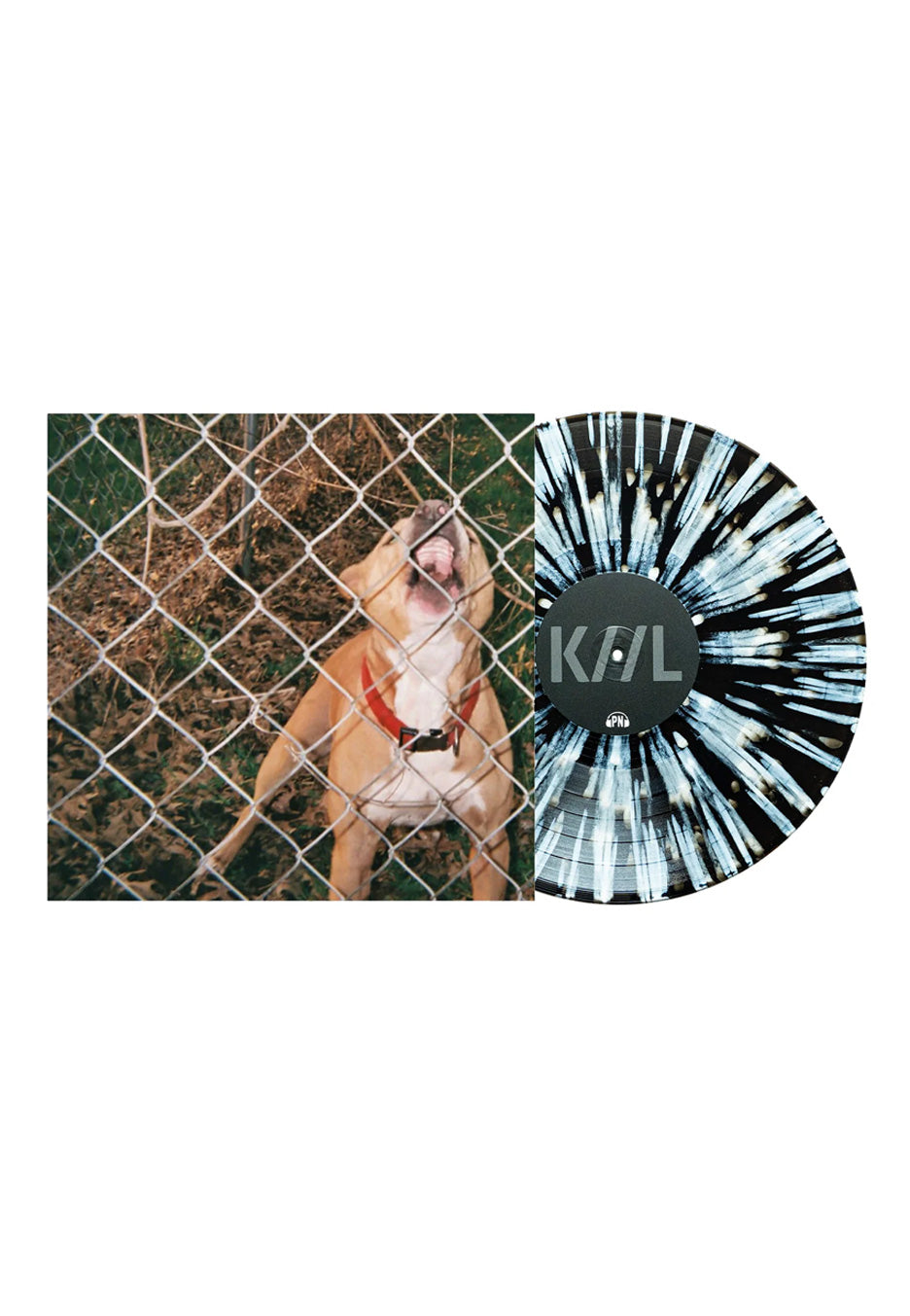 Knocked Loose - Pop Culture Ltd. Black Ice w/ White - Splattered Vinyl | Neutral-Image