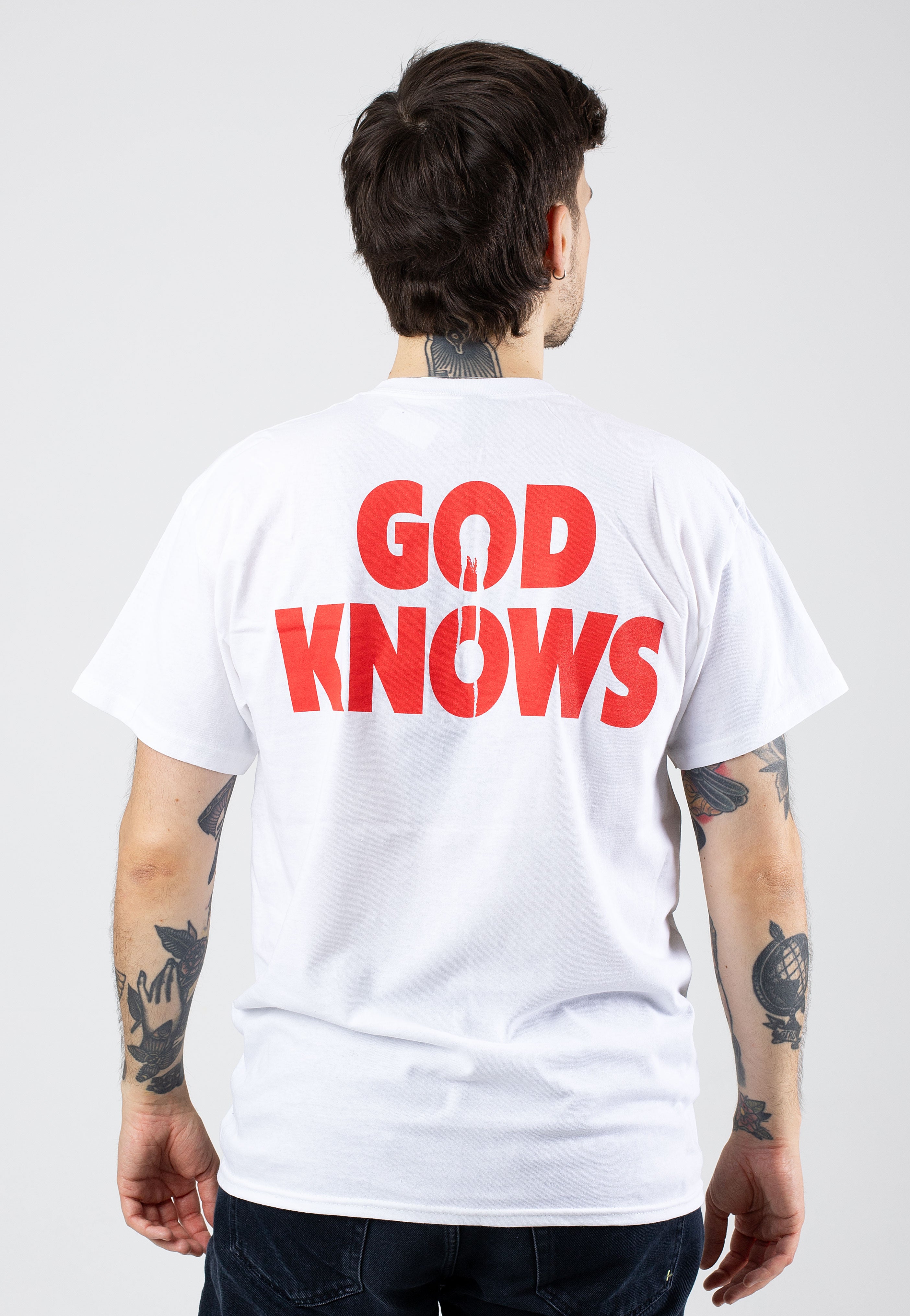 Knocked Loose - God Knows White - T-Shirt | Impericon
