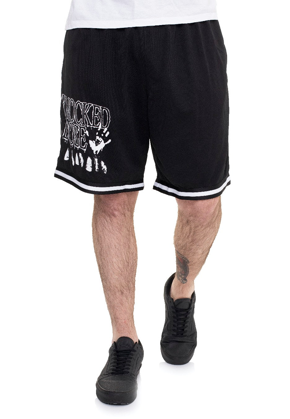 Knocked Loose - Teeth White Striped  - Shorts | Men-Image