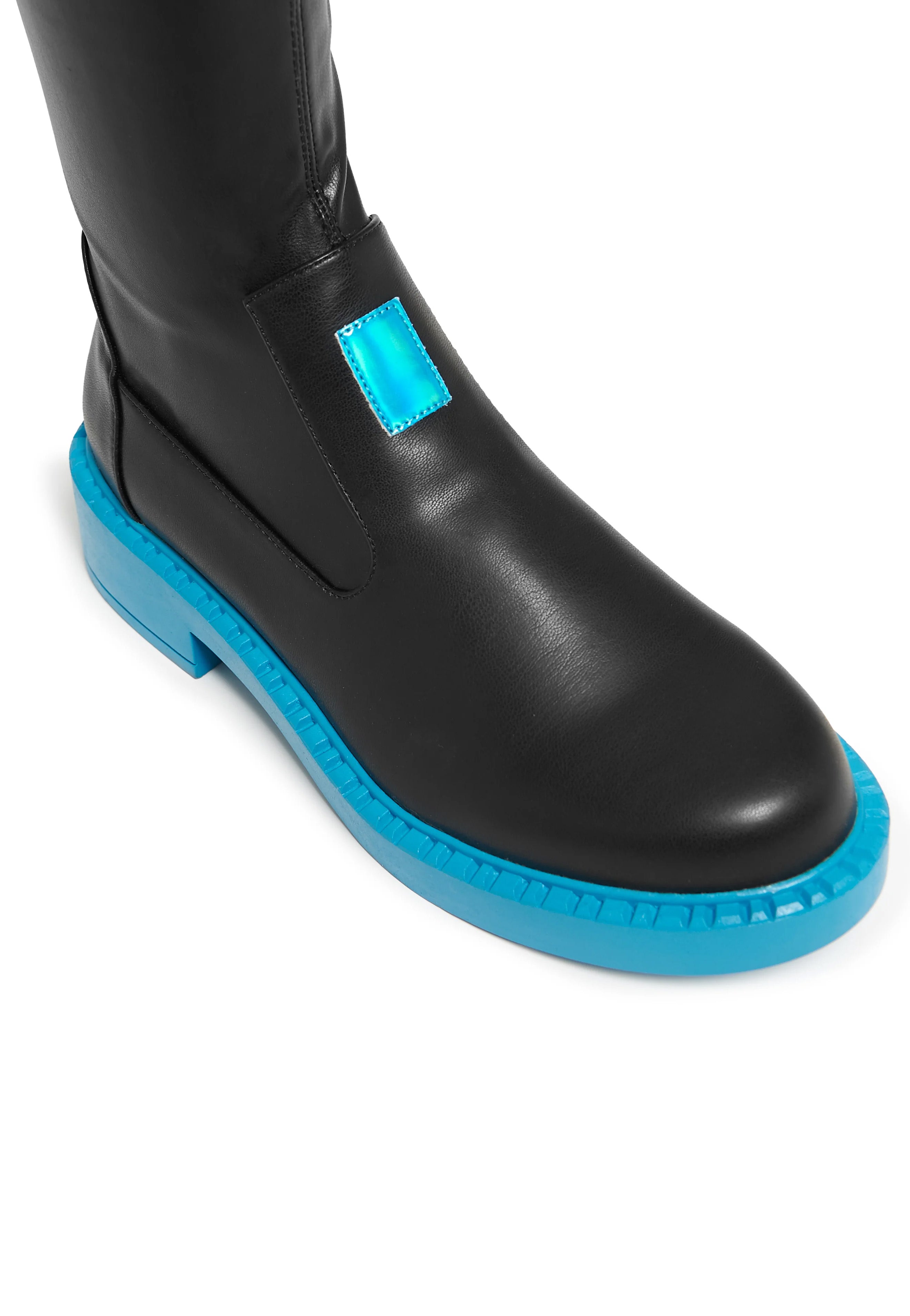 Koi Footwear x Hatsune Miku - The Hatsune Miku Long Boots Black - Girl Shoes | Women-Image