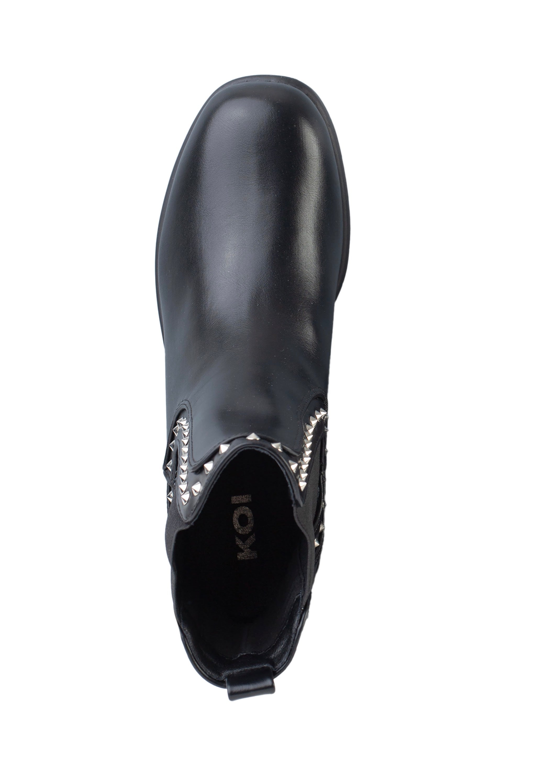Koi Footwear - Anise Studded Chelsea Black - Girl Shoes | Women-Image