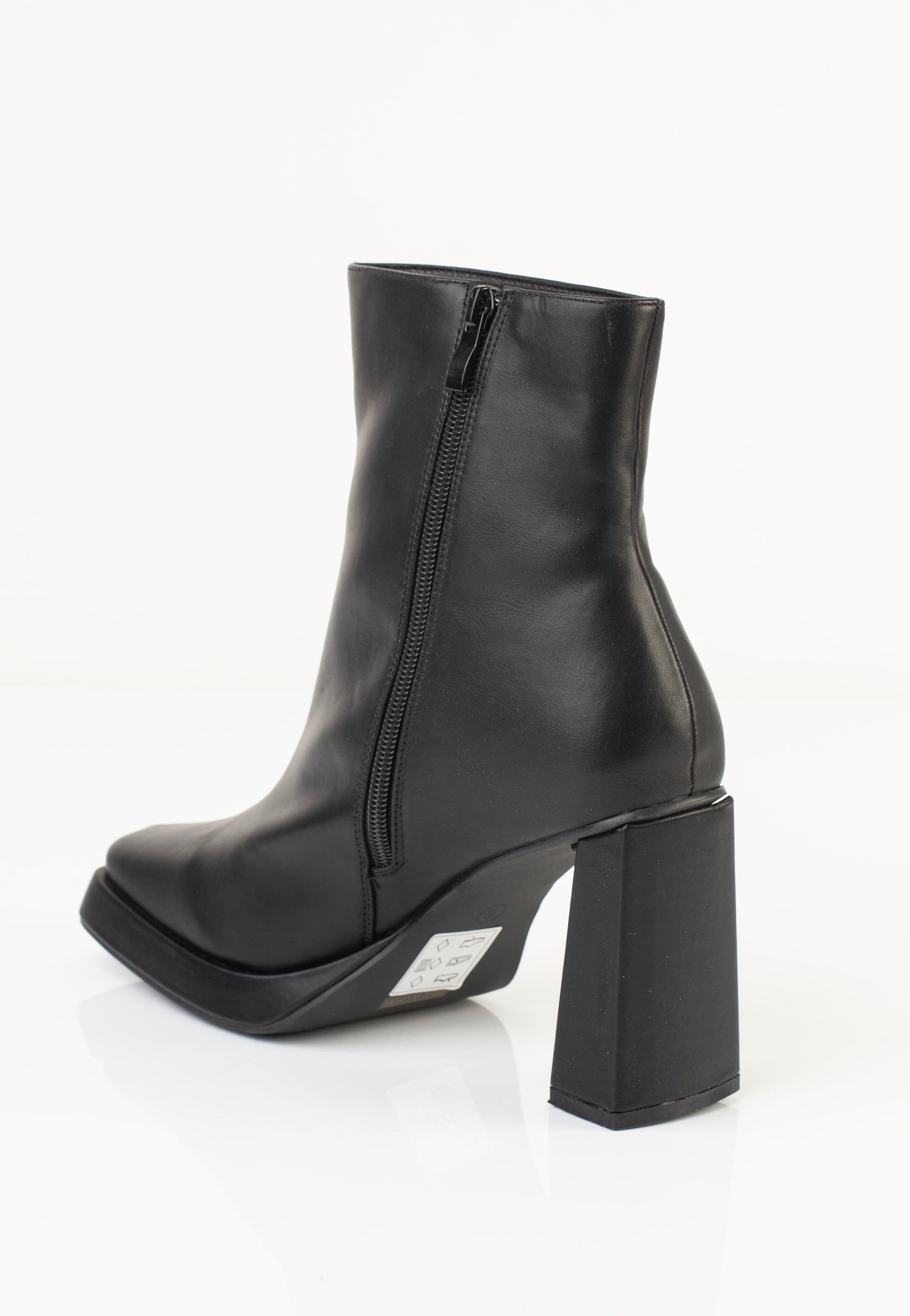 Koi Footwear - Halla Black Heeled - Girl Shoes | Women-Image