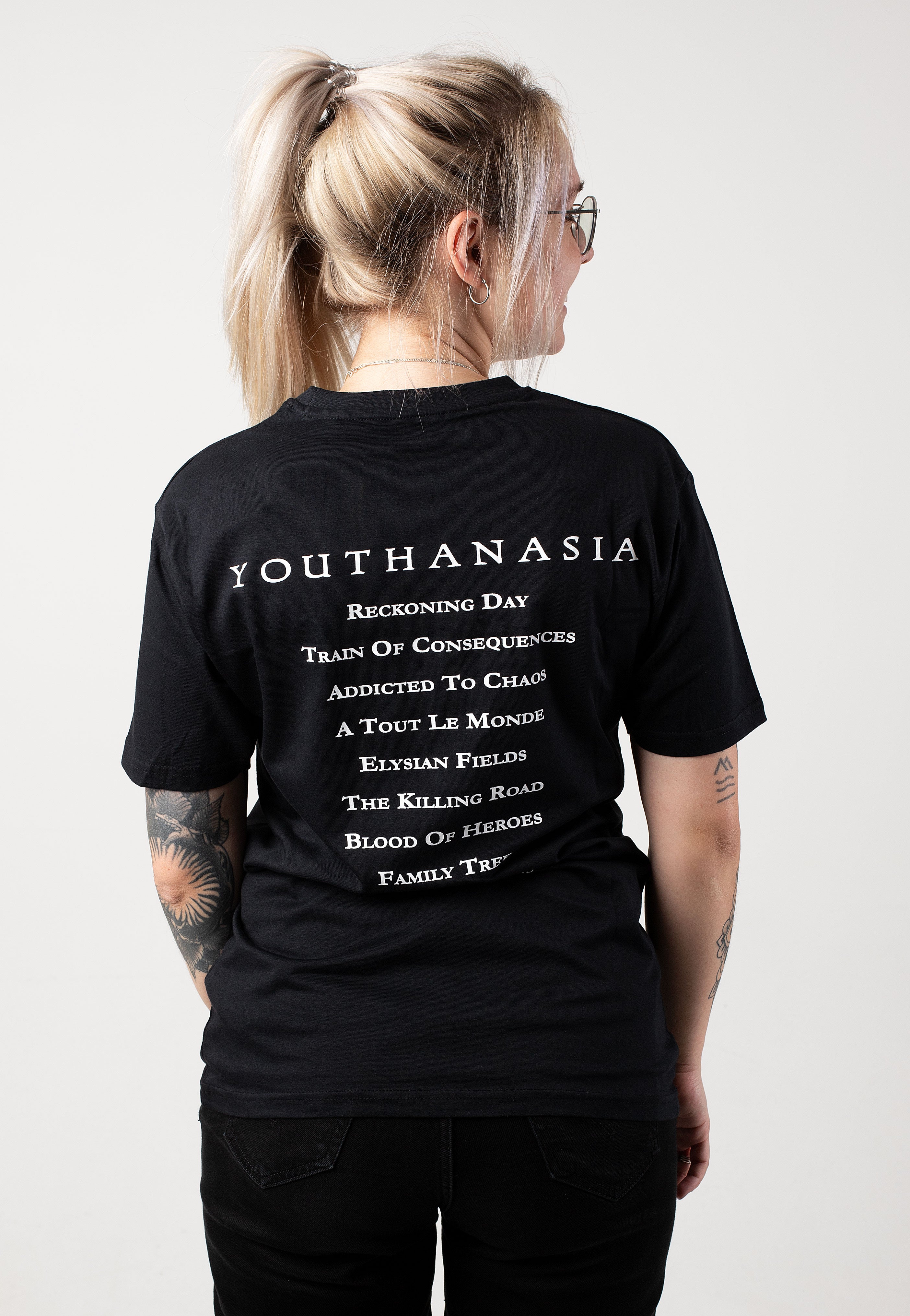 Megadeth - Youthanasia Tracklist - T-Shirt | Impericon