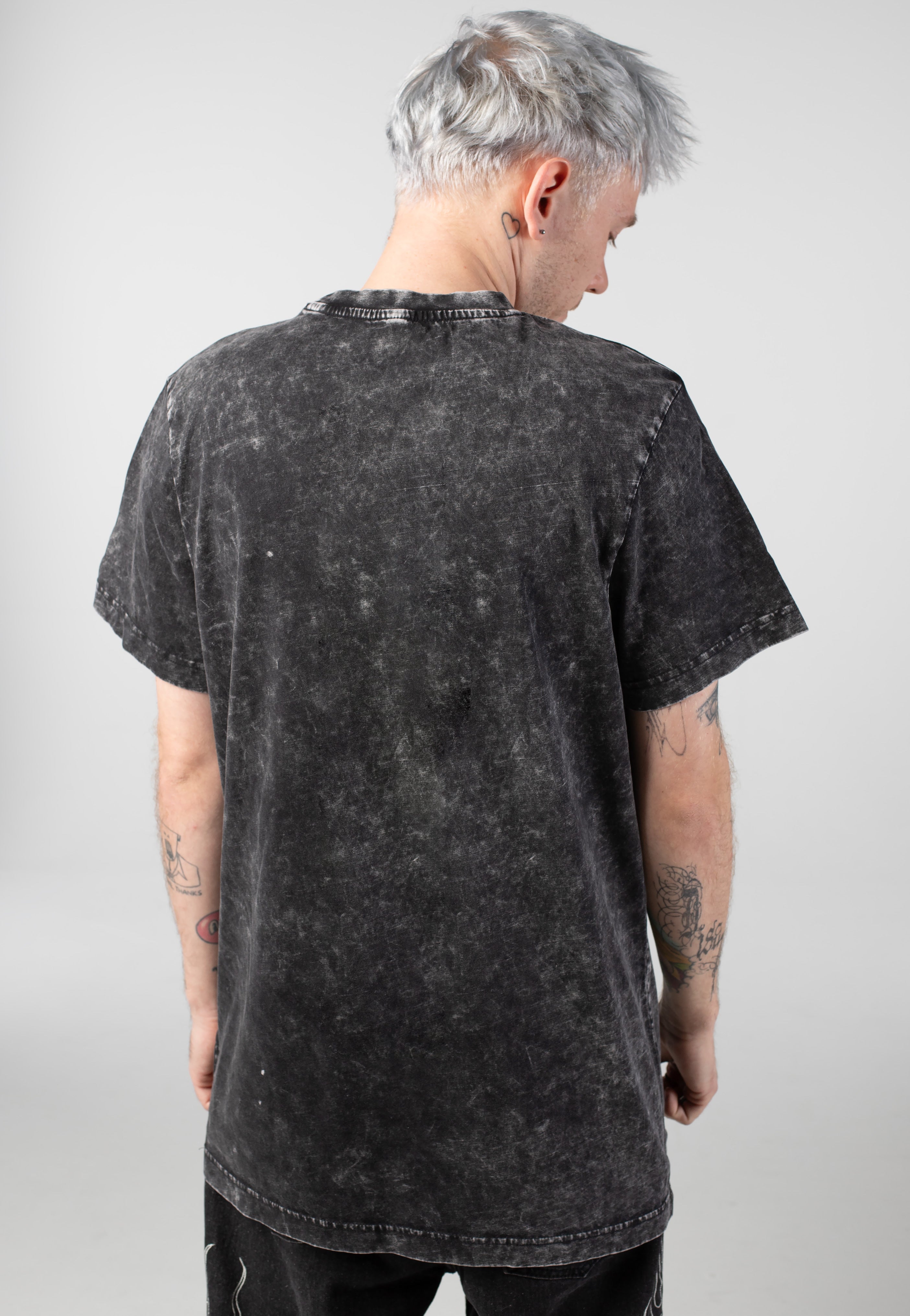 Korn Logo Washed T-Shirt | Men-Image
