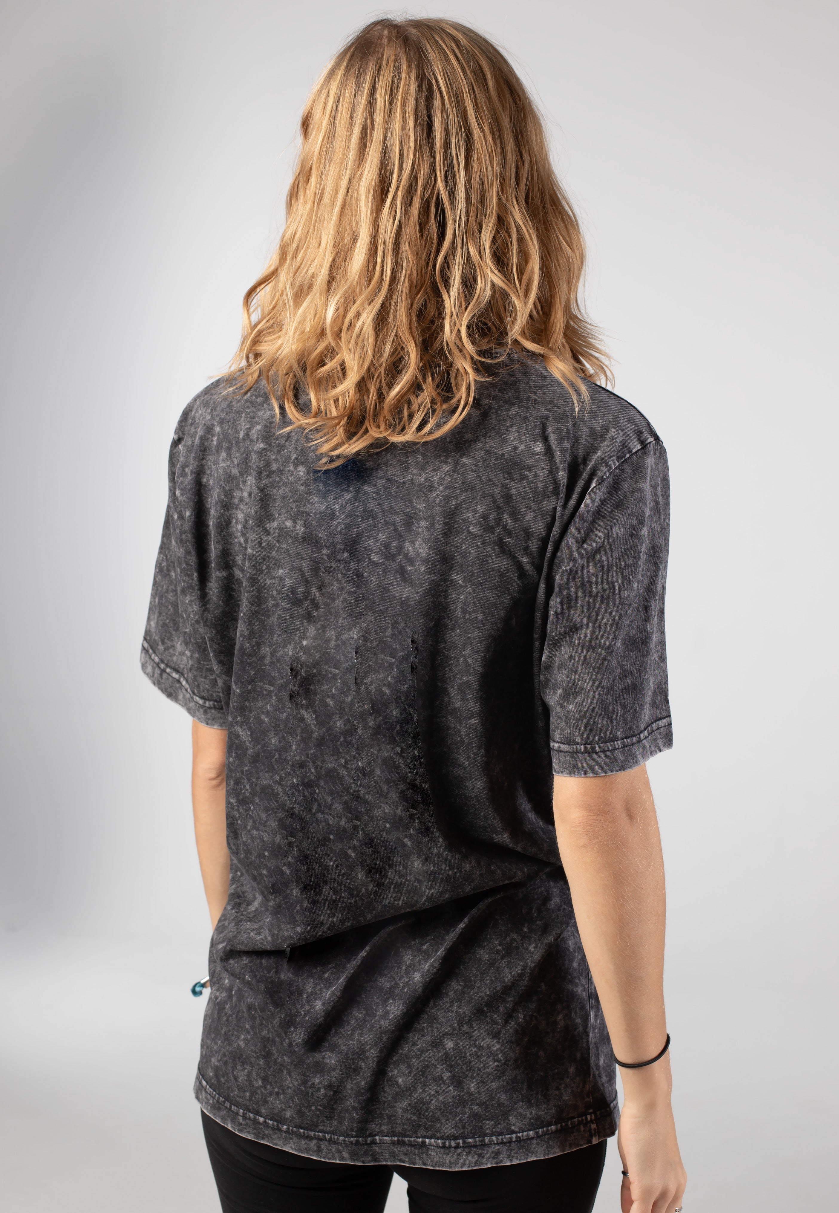 Korn Logo Washed T-Shirt | Women-Image
