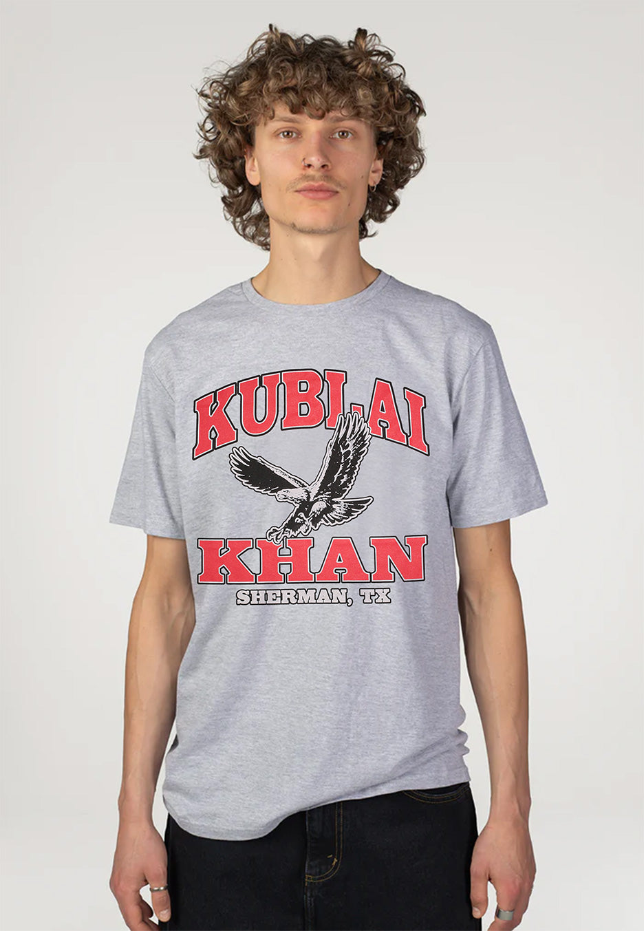 Kublai Khan - Eagle Sportsgrey - T-Shirt | Men-Image