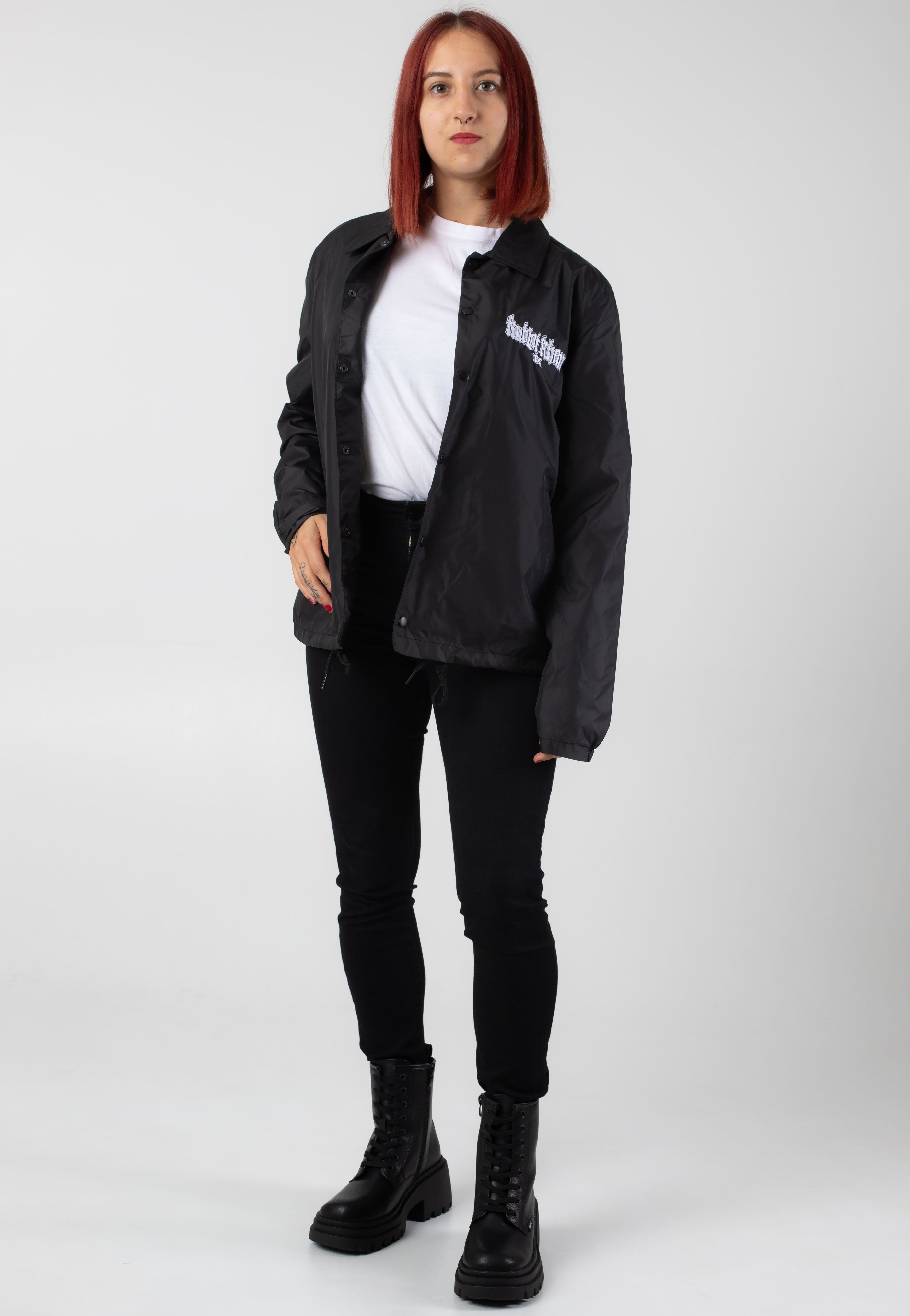 Kublai Khan - Rust and Die - Coach Jacket | Women-Image