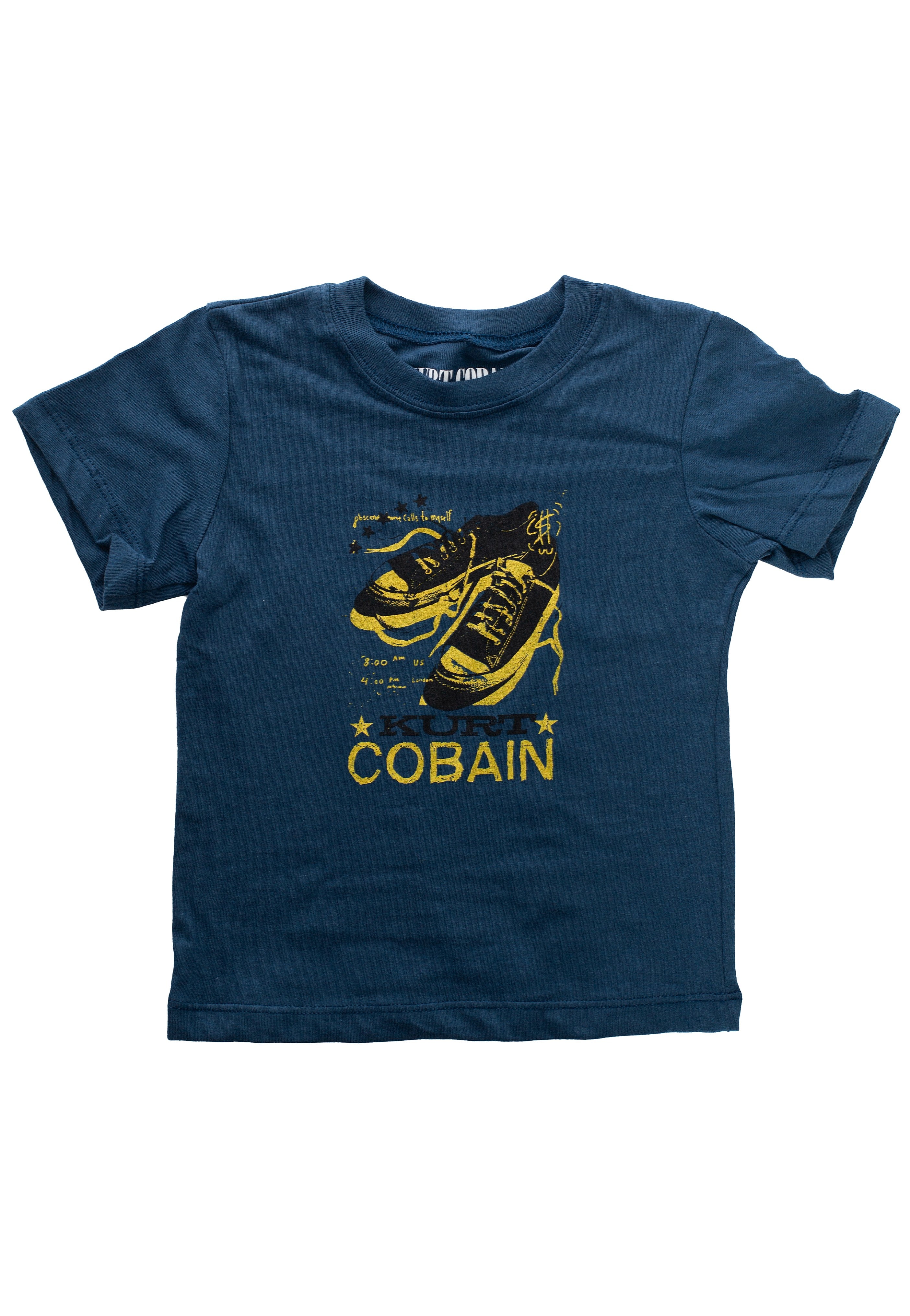 Kurt Cobain - Laces Toddler Navy - T-Shirt | Men-Image