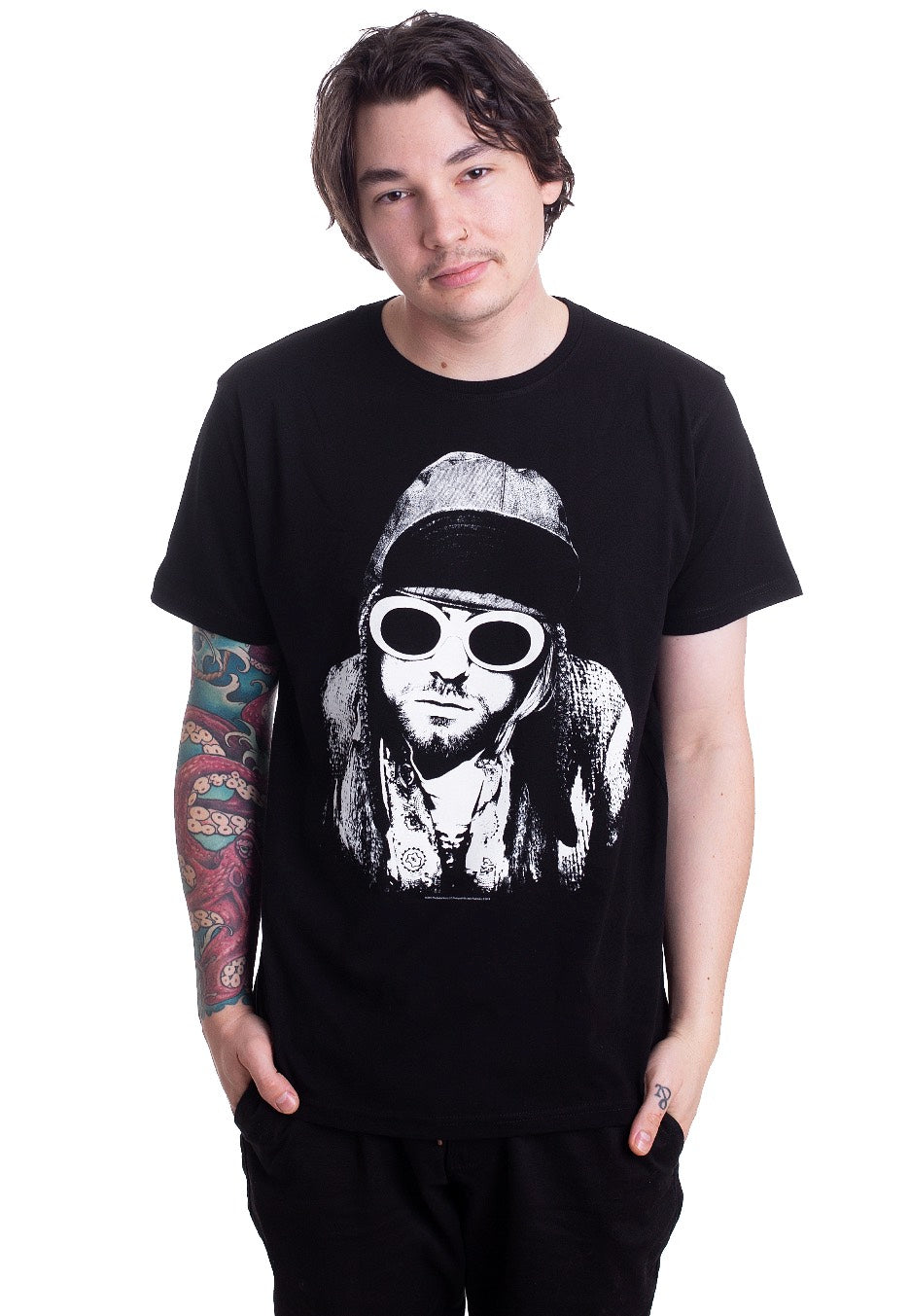 Kurt Cobain - One Colour - T-Shirt | Men-Image