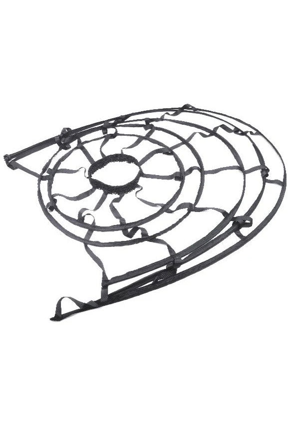 Dark In Love - Rococo Style Spiderweb Tattered Birdcage Petticoat Long - Skirt | Women-Image