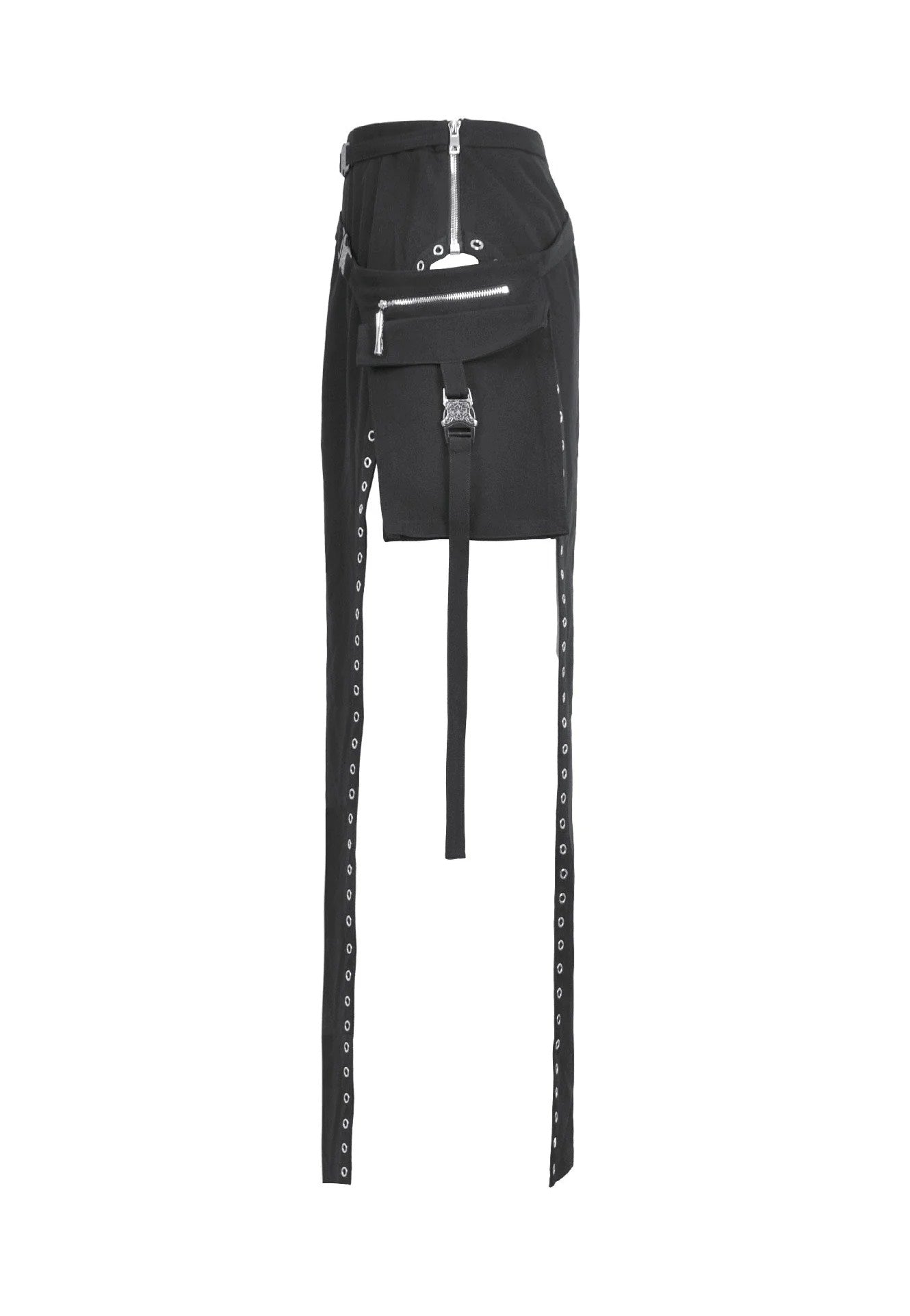 Dark In Love - Punk High-Slit - Skirt | Women-Image