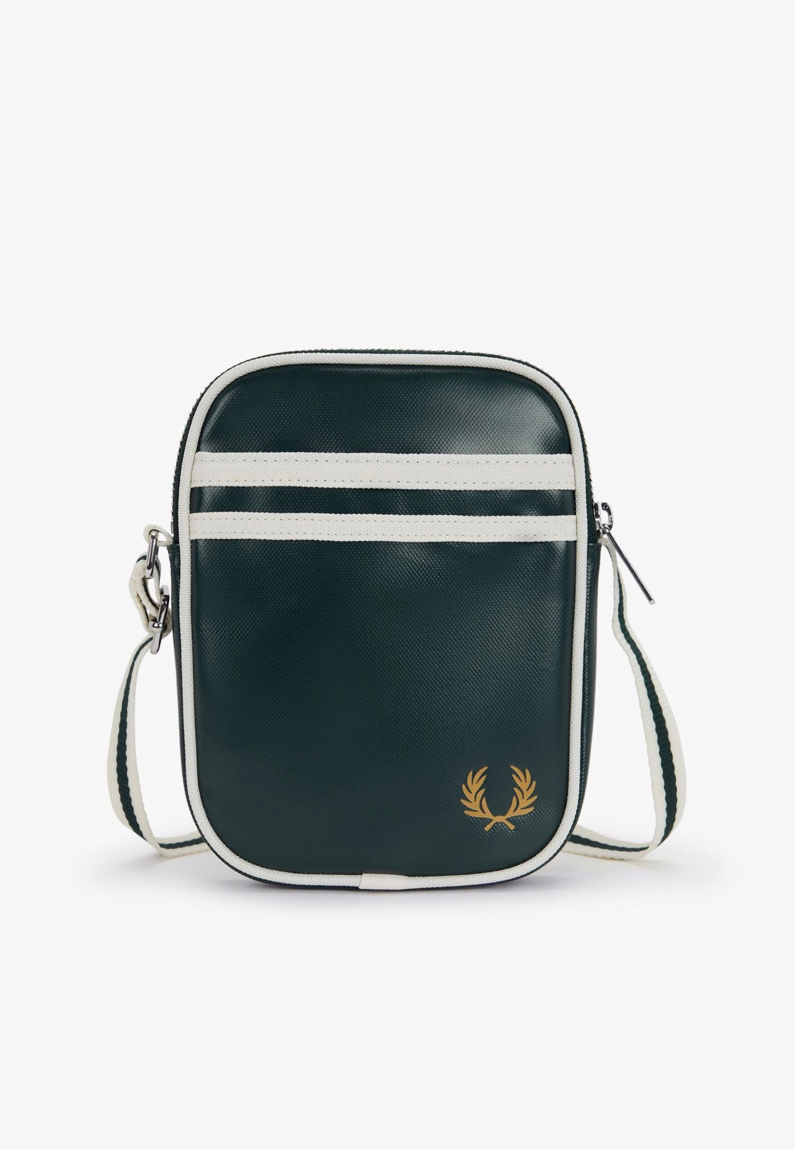 Fred Perry - Classic Small Side Grassroots /Ecru - Crossbody Bag | Neutral-Image