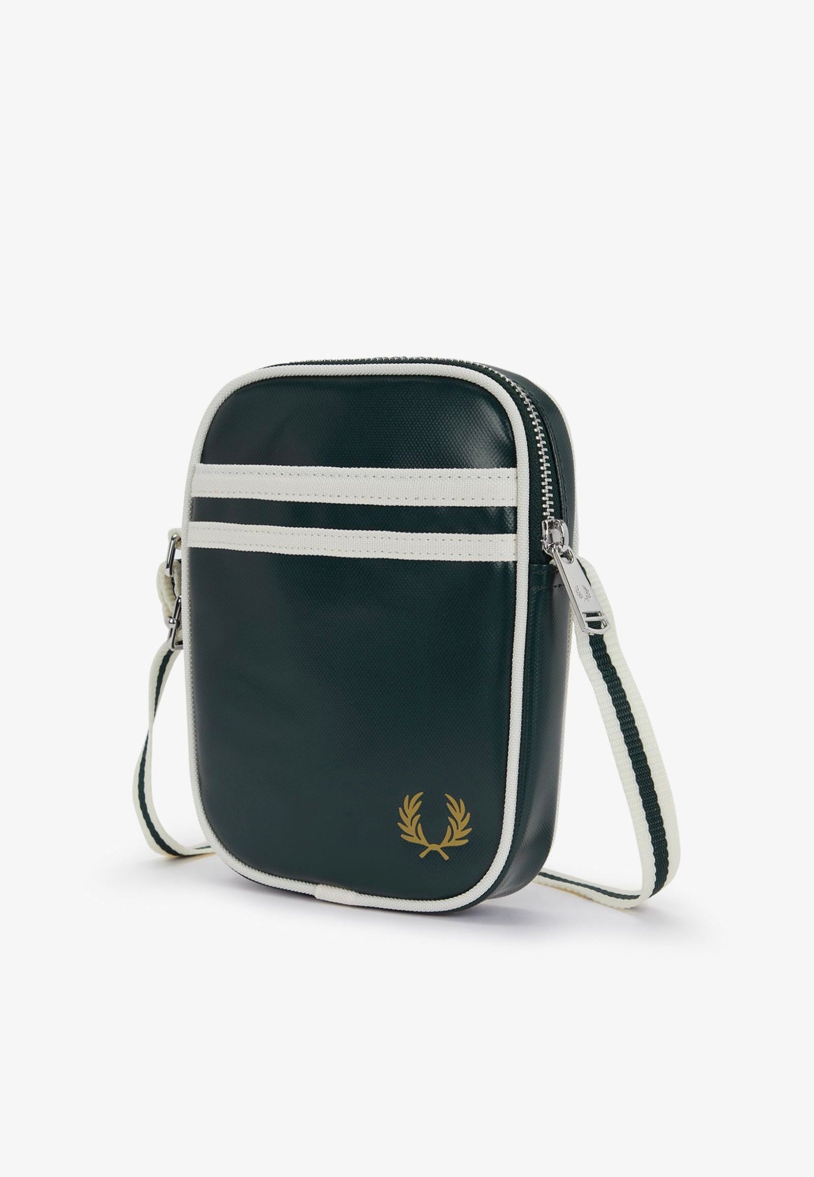 Fred Perry - Classic Small Side Grassroots /Ecru - Crossbody Bag | Neutral-Image