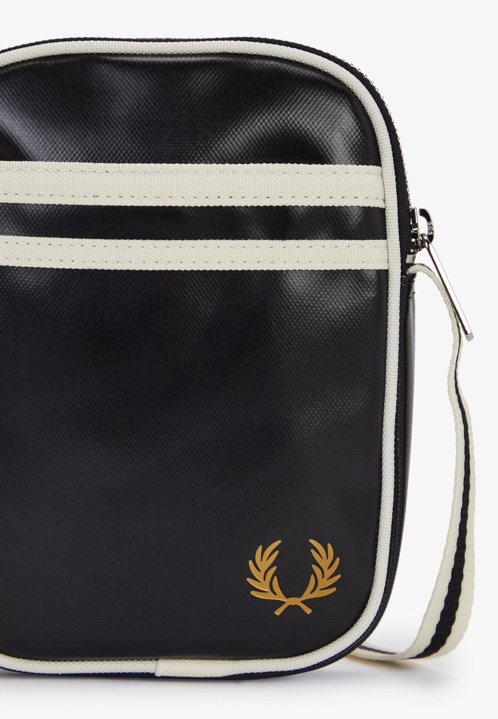Fred Perry - Classic Small Side Black/Ecru - Travel Bag | Neutral-Image