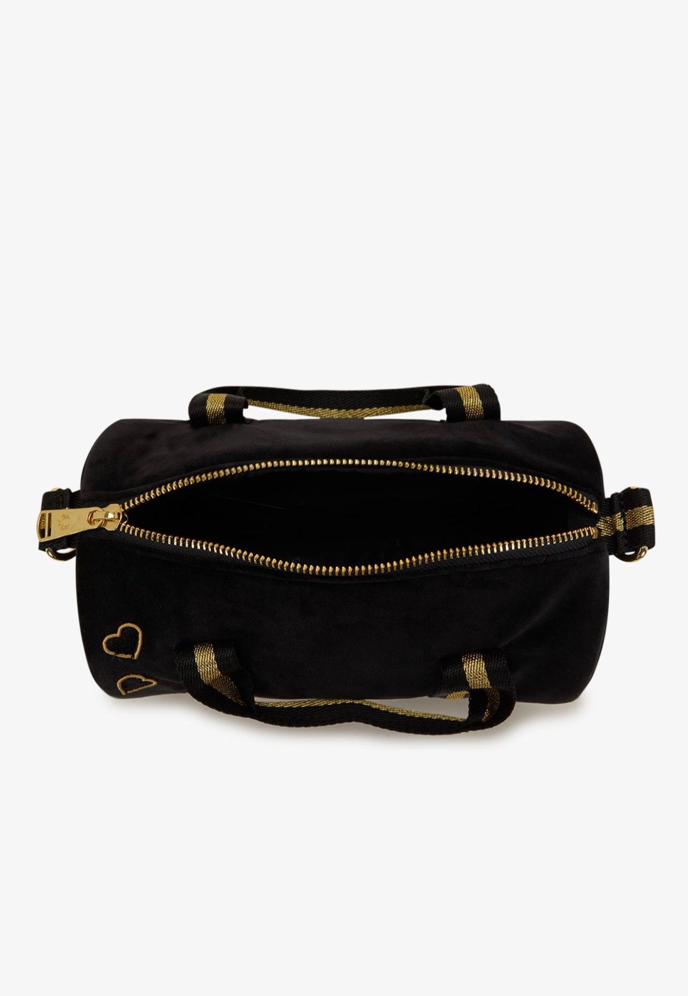 Fred Perry x Amy Winehouse - Amy Mini Velour Barrel Black - Dufflebag | Neutral-Image