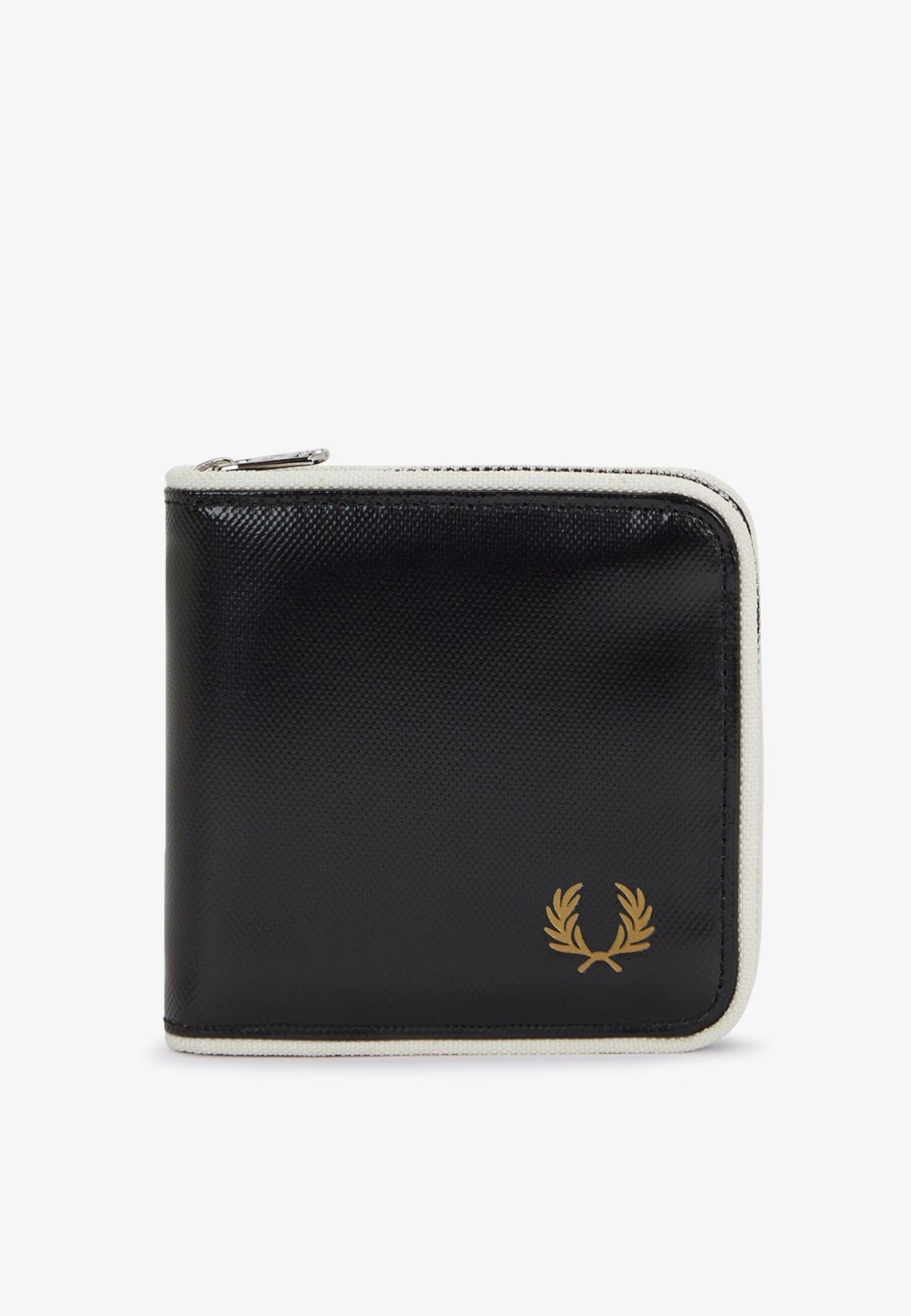 Fred Perry - Classic Zip Around Black/Ecru - Wallet | Neutral-Image