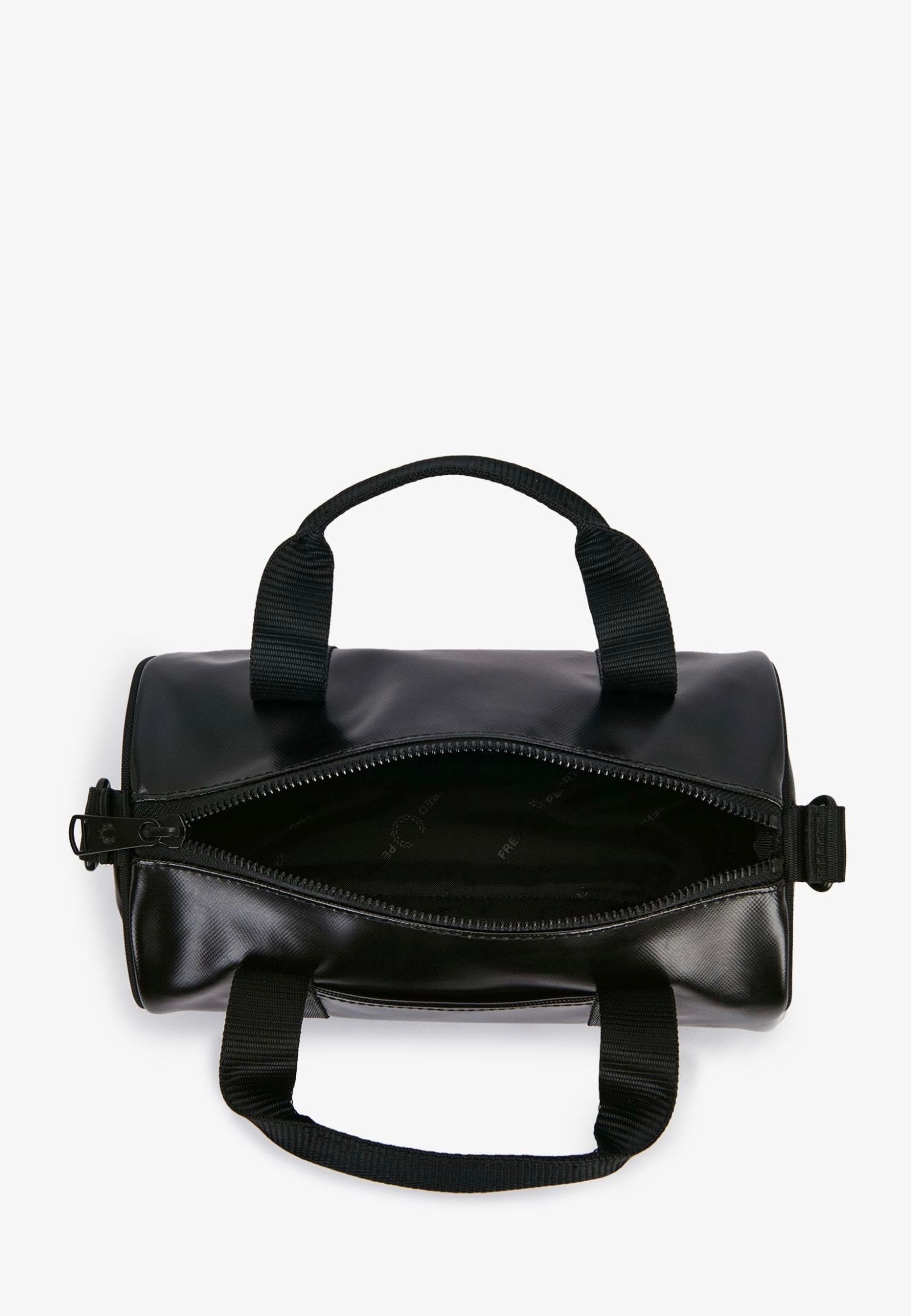 Fred Perry - Tonal Classic Mini Barrel Black/Gold - Dufflebag | Neutral-Image