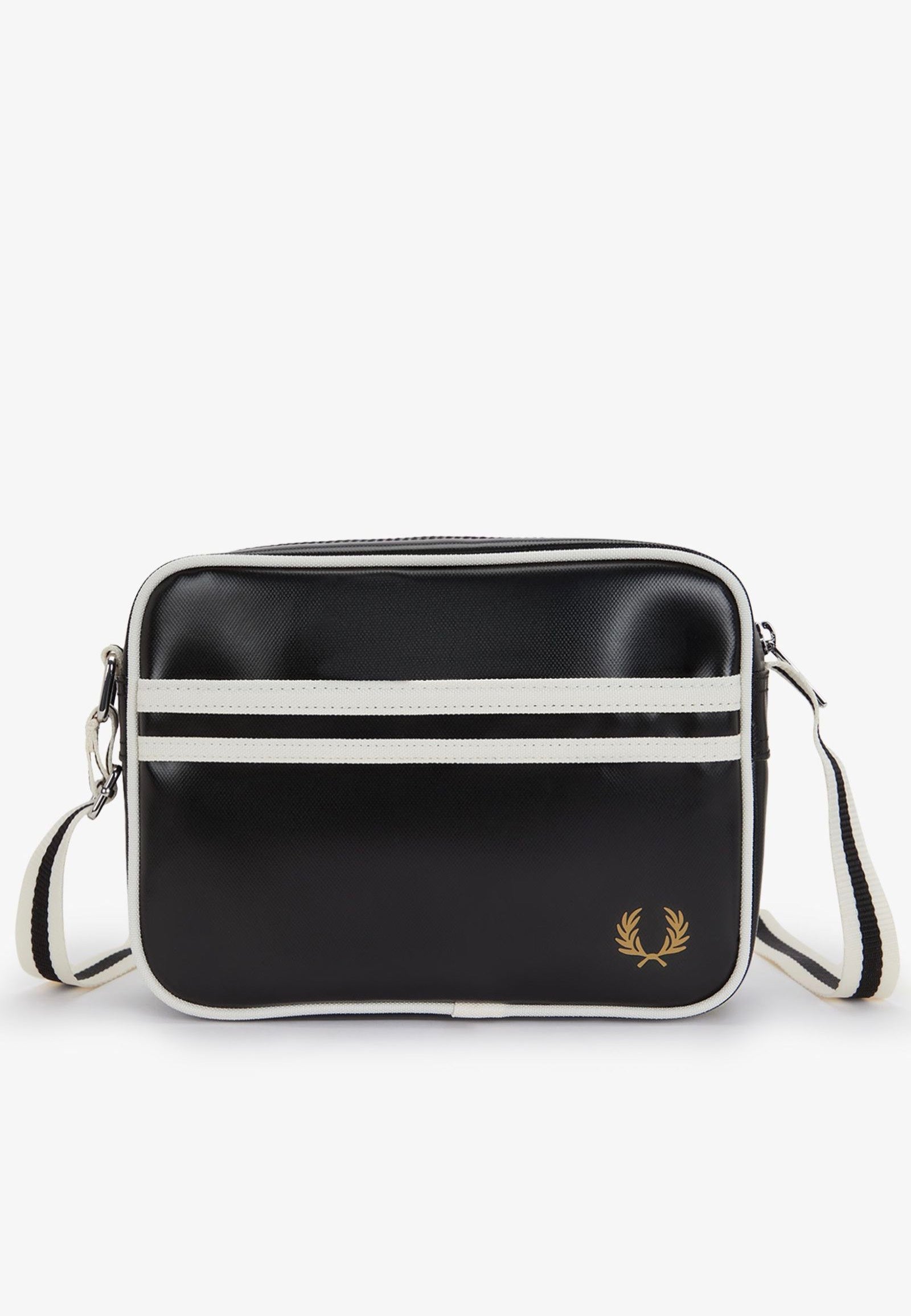 Fred Perry - Classic Mini Black/Ecru - Shoulder Bag | Neutral-Image