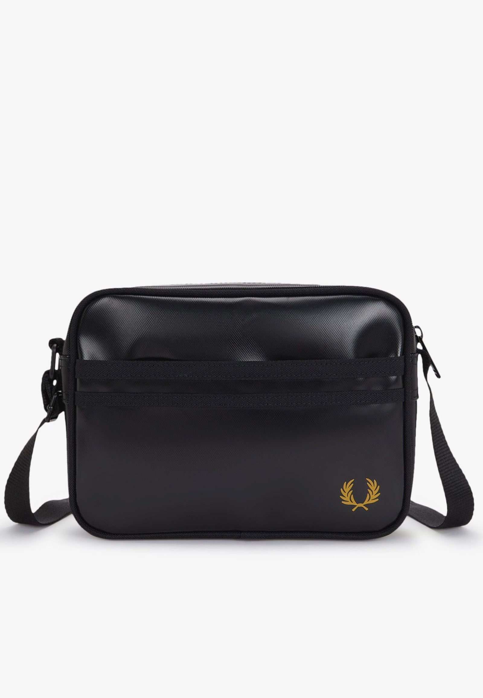 Fred Perry - Tonal Classic Mini Black/Gold - Shoulder Bag | Neutral-Image