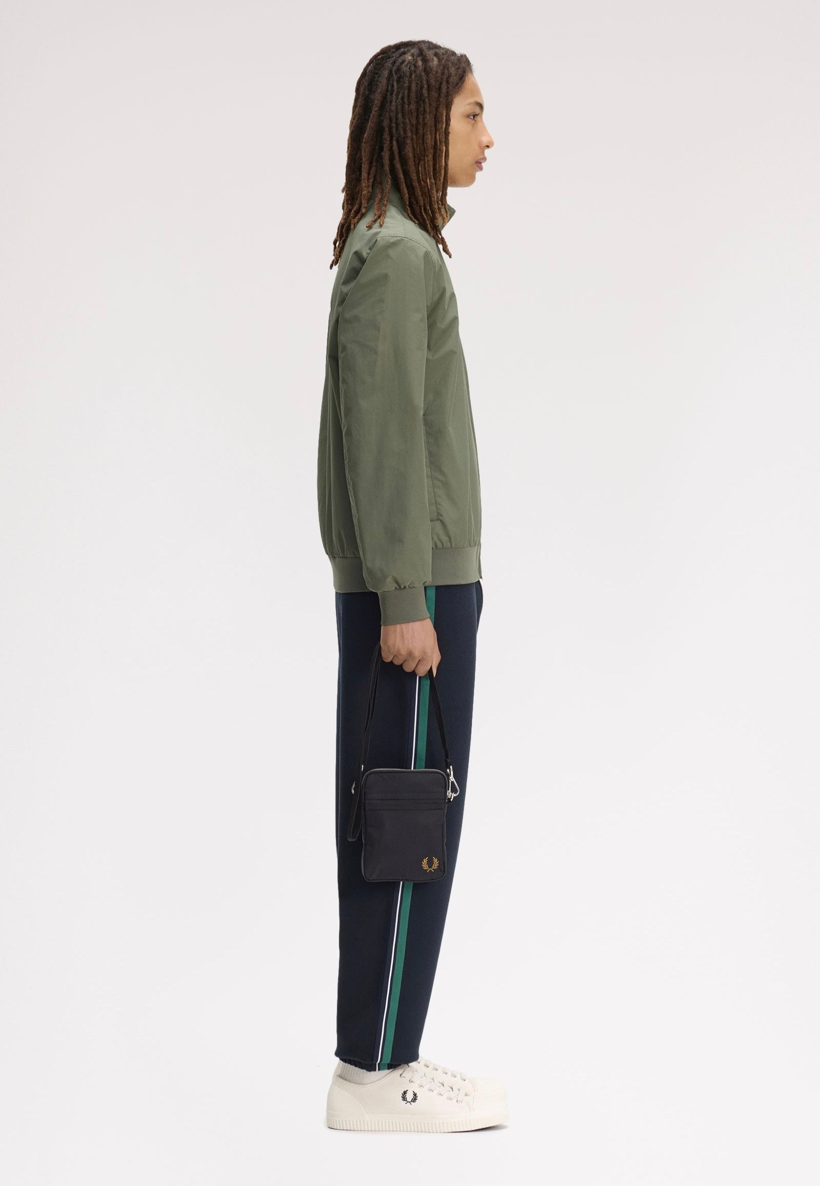Fred Perry - Brentham Small Side Black - Bag | Neutral-Image