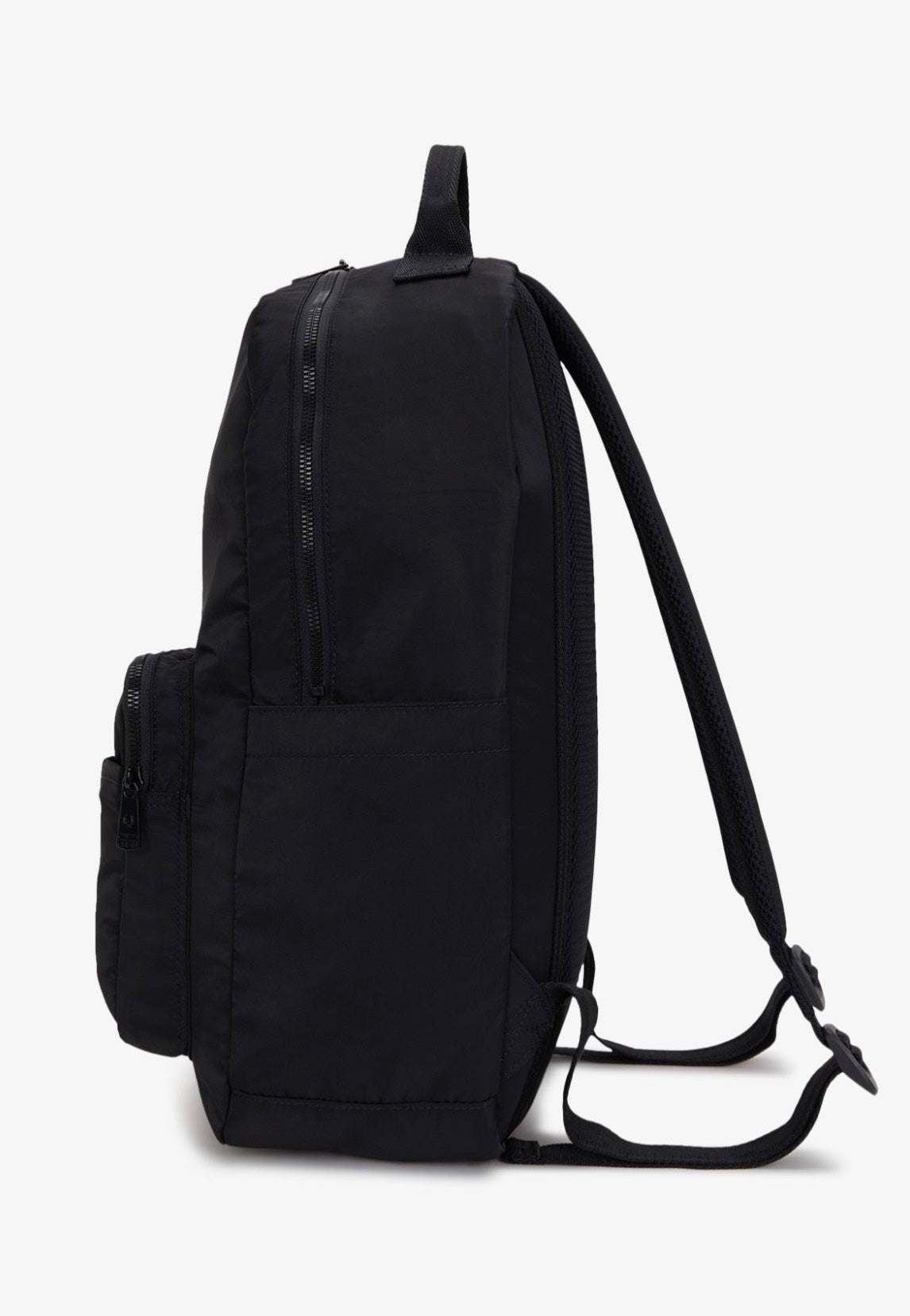 Fred Perry - Crinkle Nylon Black - Backpack | Neutral-Image