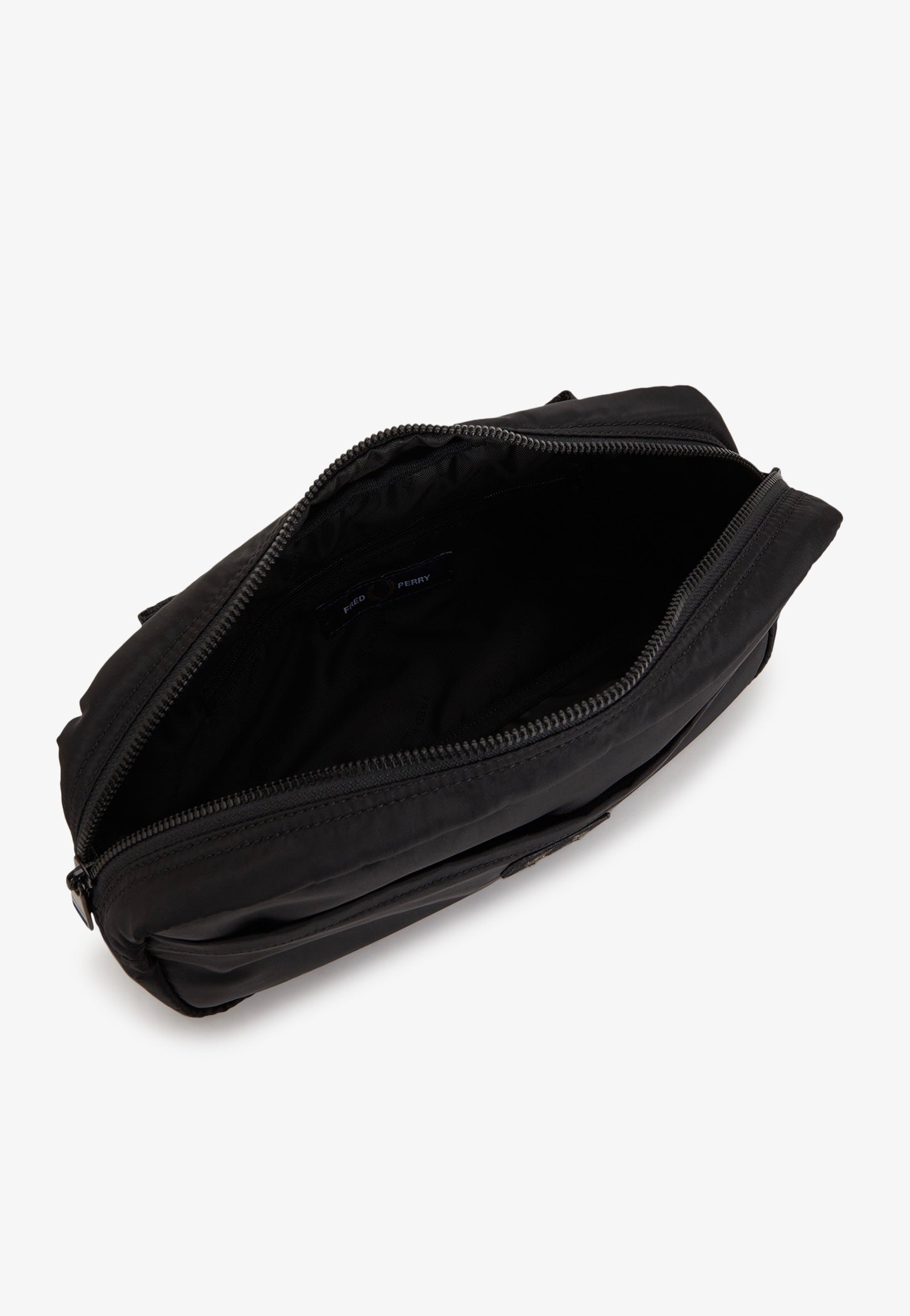 Fred Perry - Crinkle Nylon Black - Crossbody Bag | Neutral-Image