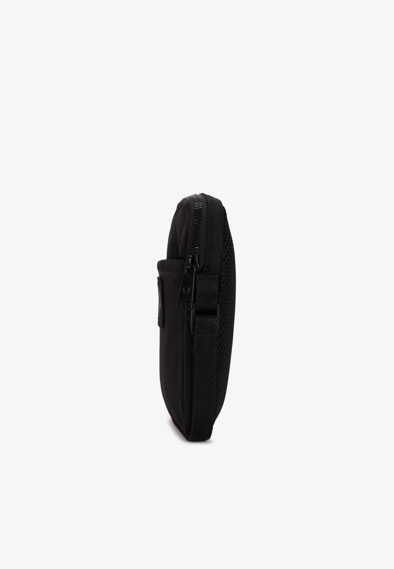 Fred Perry - Crinkle Nylon Small Side Black - Bag | Neutral-Image