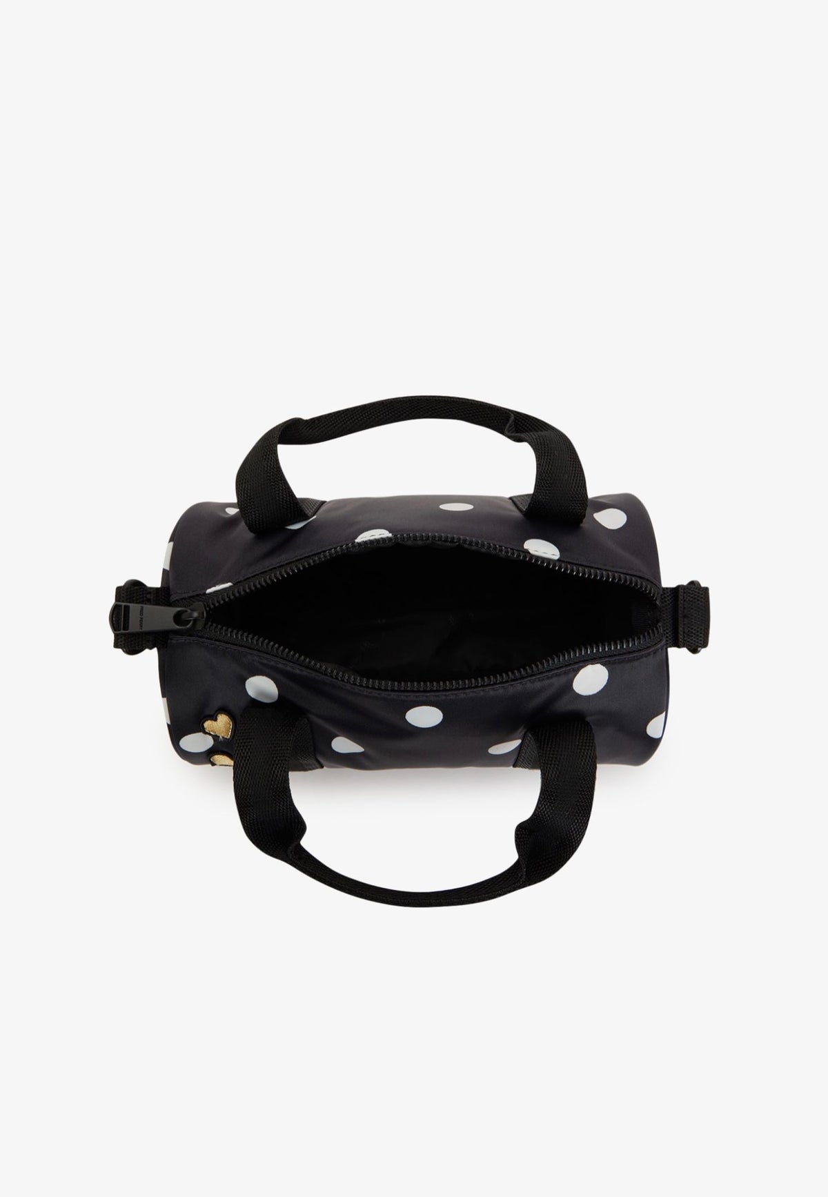 Fred Perry x Amy Winehouse Polka Dot Amy Mini Barrel Black Dufflebag | Women-Image