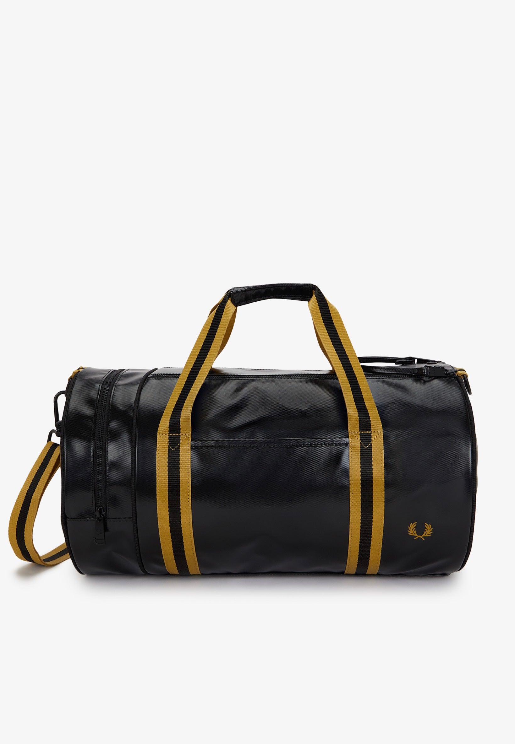 Fred Perry - Tipped Classic Barrel Black/Gold - Dufflebag | Neutral-Image