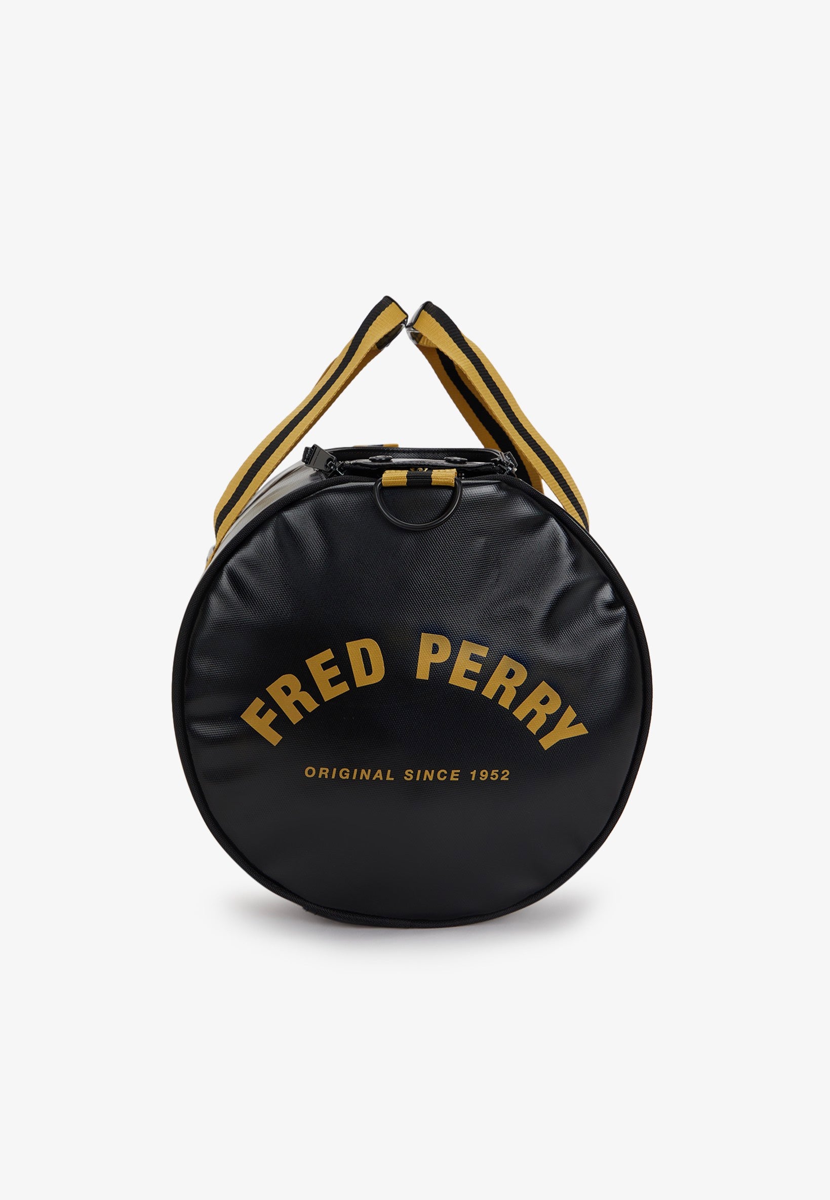 Fred Perry - Tipped Classic Barrel Black/Gold - Dufflebag | Neutral-Image