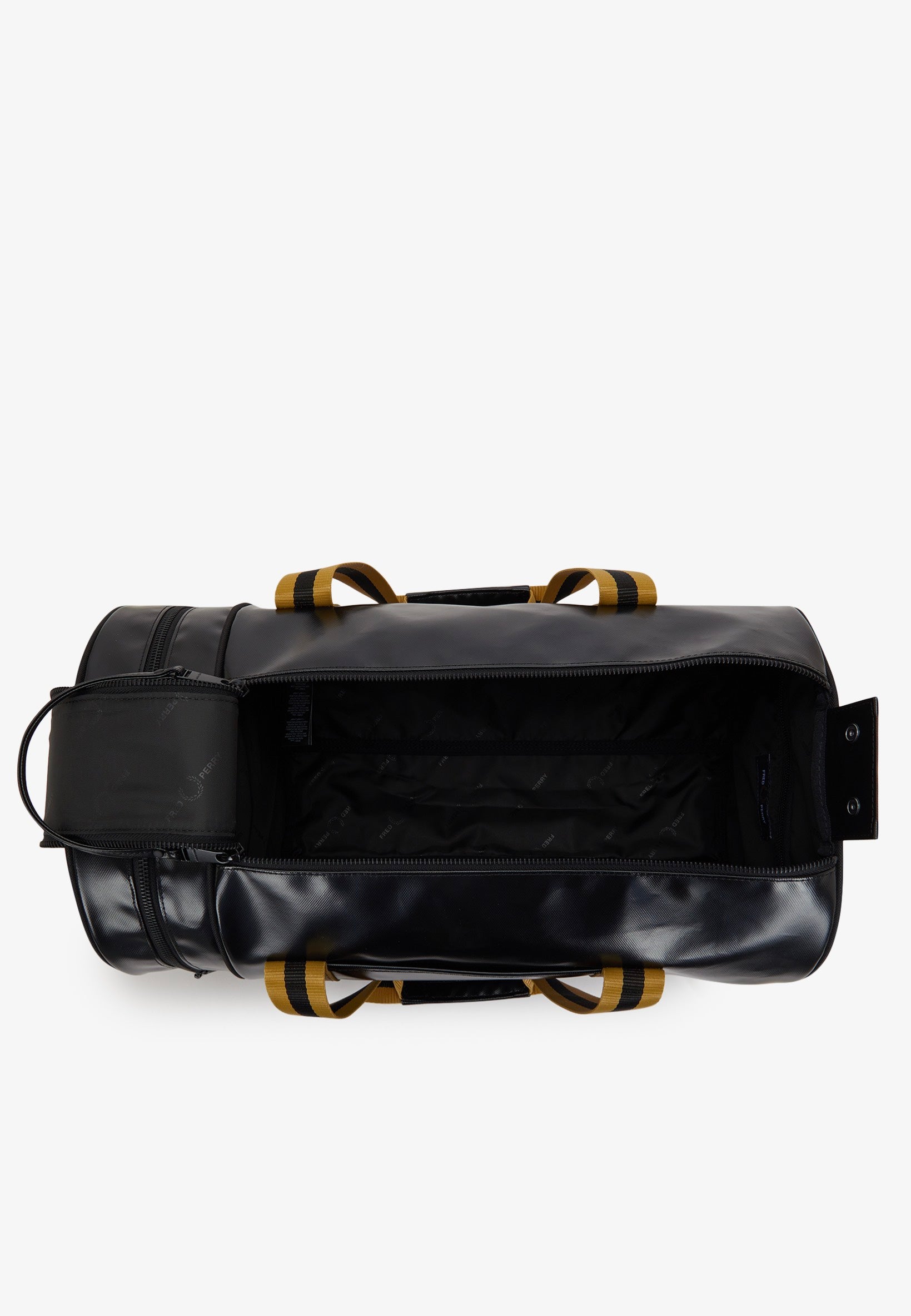 Fred Perry - Tipped Classic Barrel Black/Gold - Dufflebag | Neutral-Image