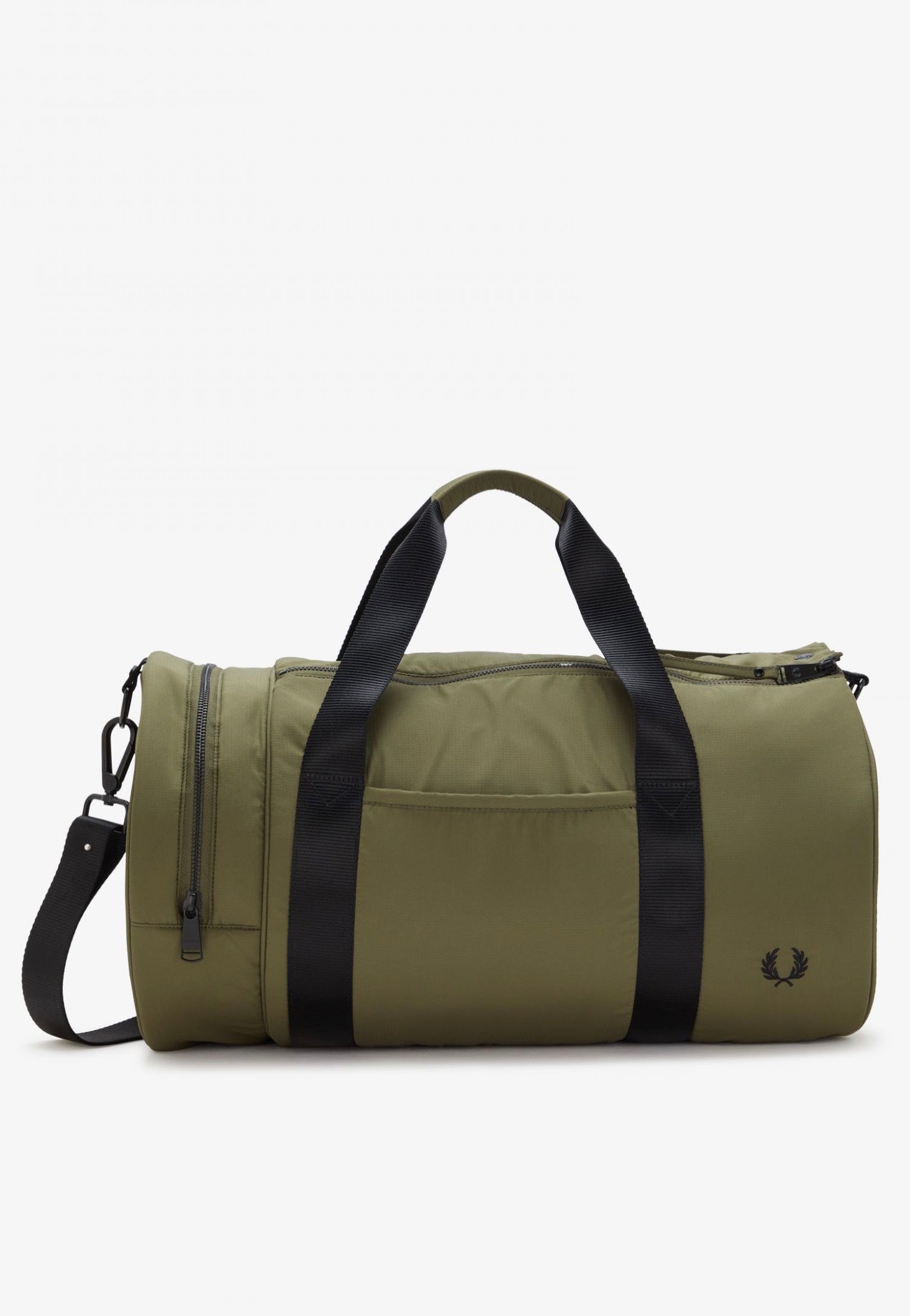 Fred Perry - Ripstop Barrel Uniform Green - Dufflebag | Neutral-Image