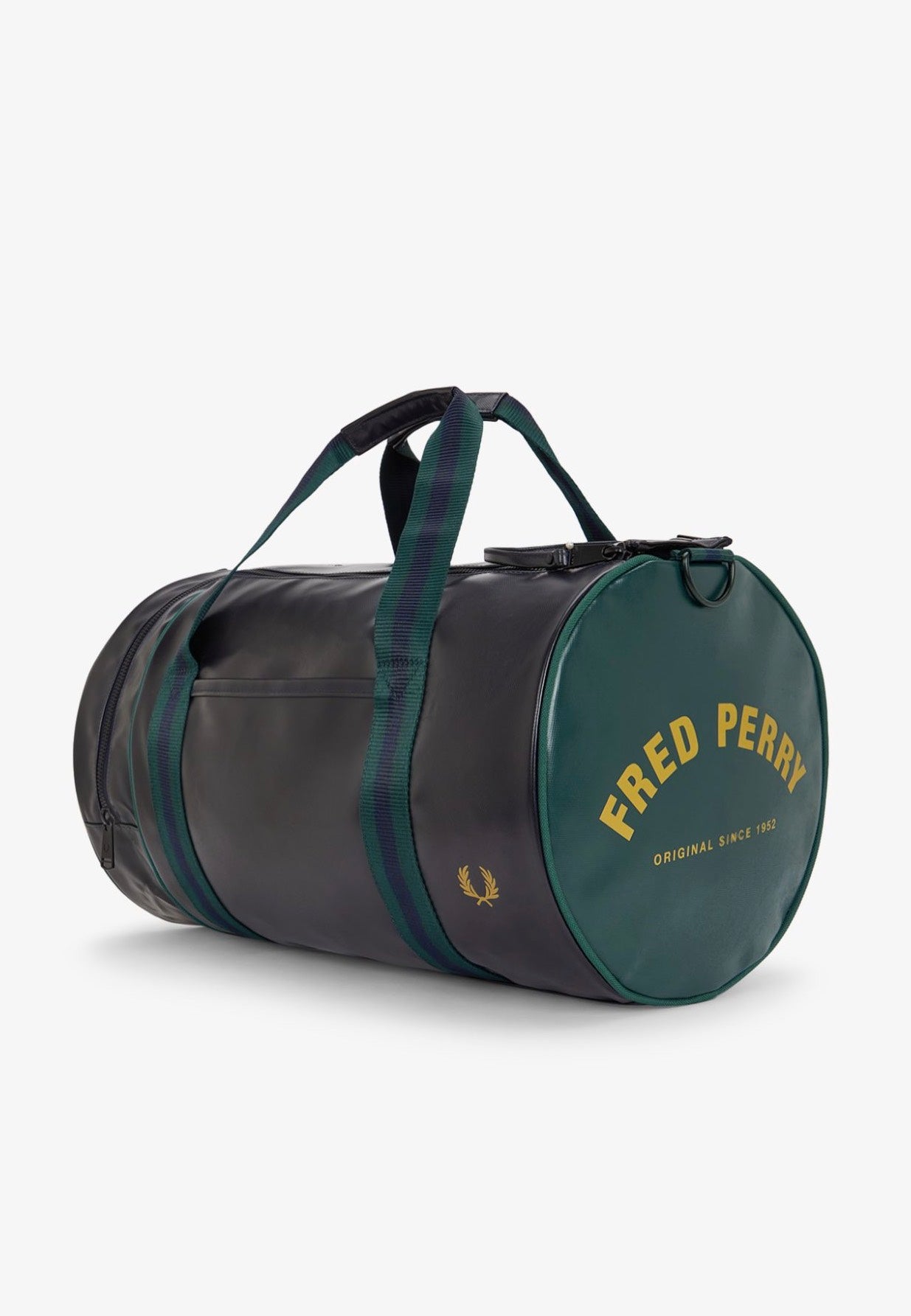 Fred Perry - Classic Barrel Navy/Grassroots - Dufflebag | Neutral-Image