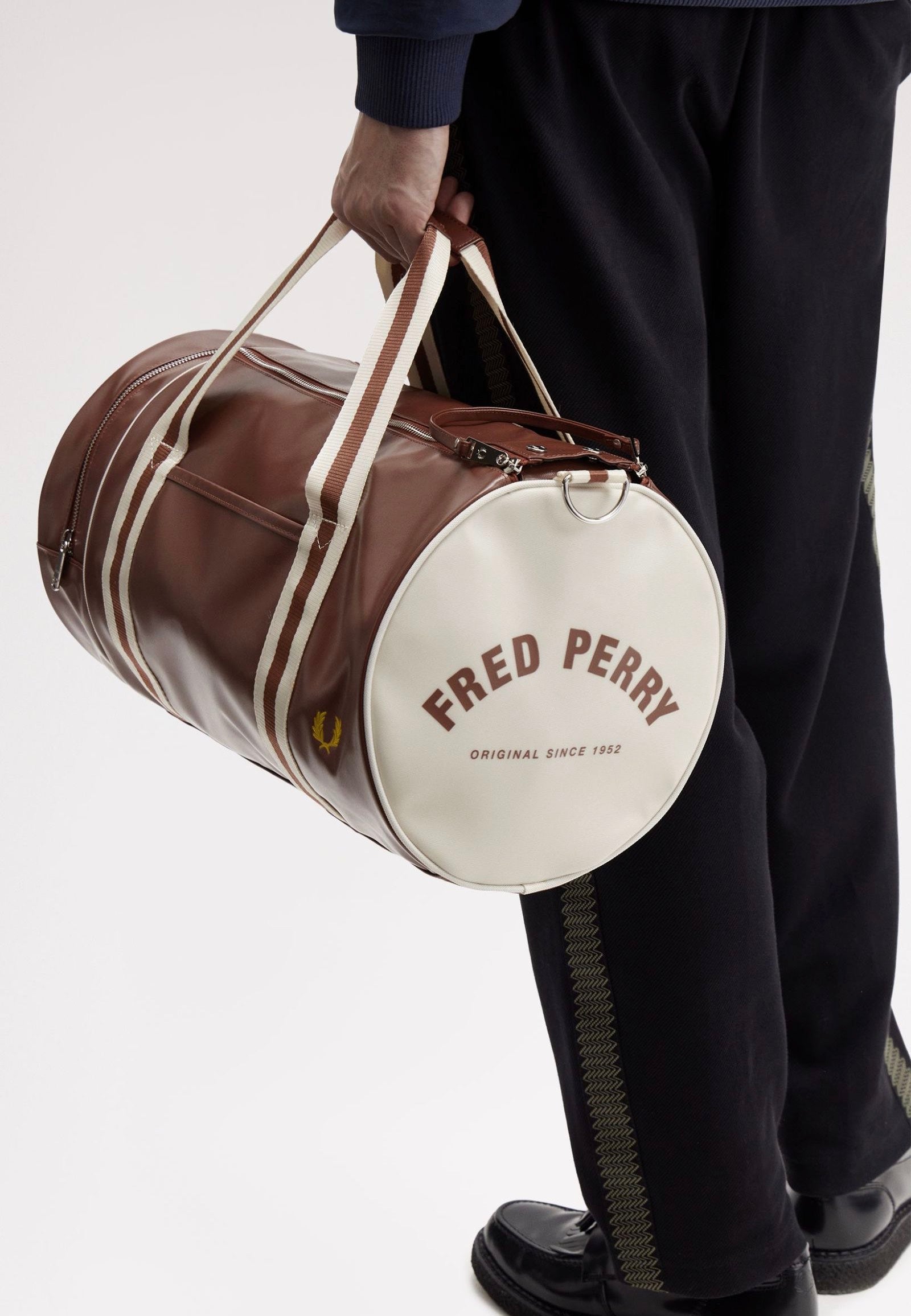 Fred Perry - Classic Barrel Tan/Ecru - Dufflebag | Neutral-Image