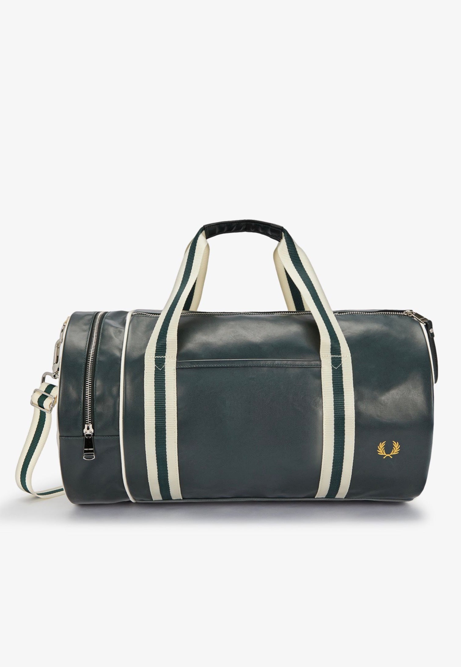 Fred Perry - Classic Barrel Night Green/Ecru - Dufflebag | Impericon