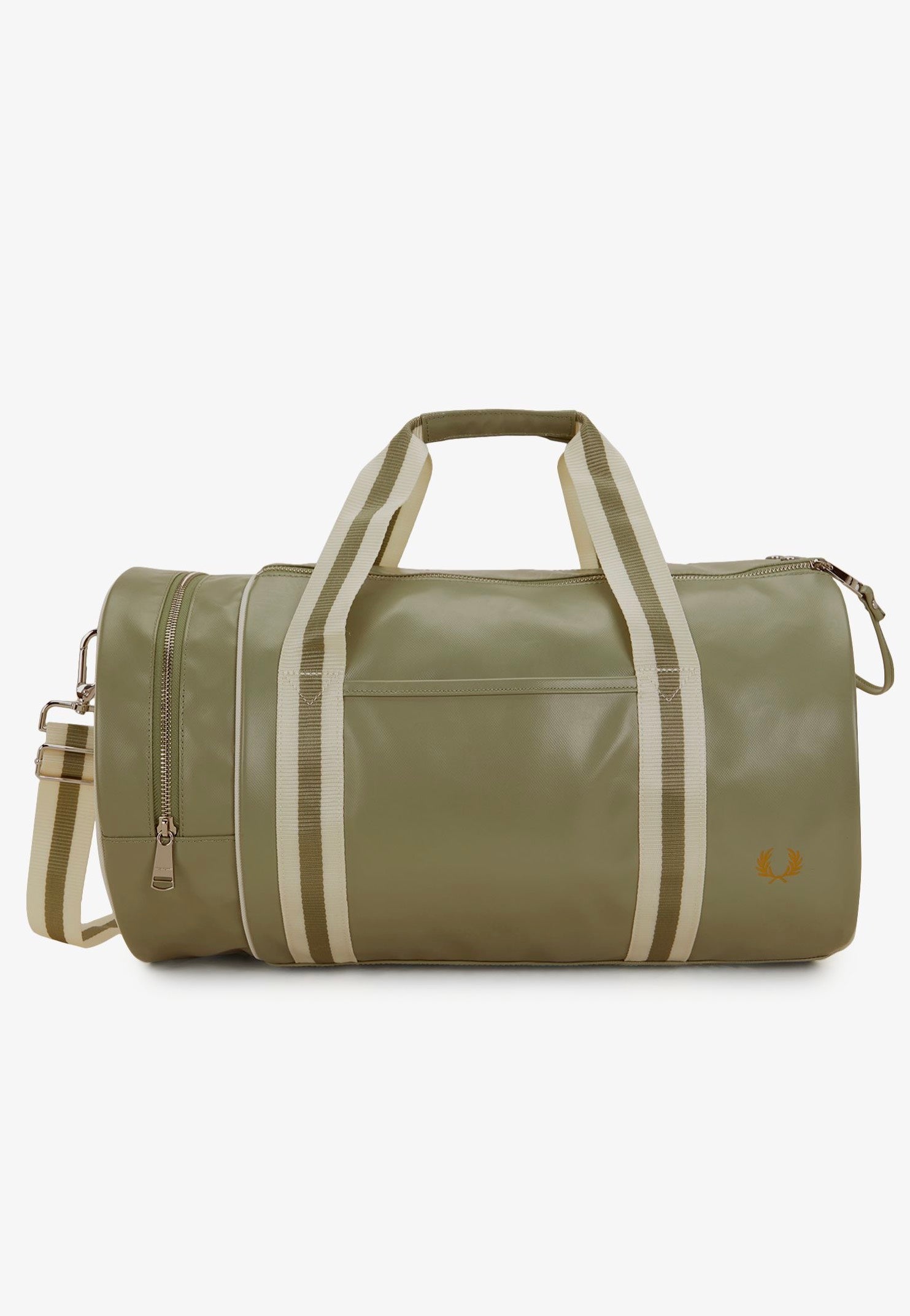 Fred Perry - Classic Barrel Olive Mint - Dufflebag | Neutral-Image
